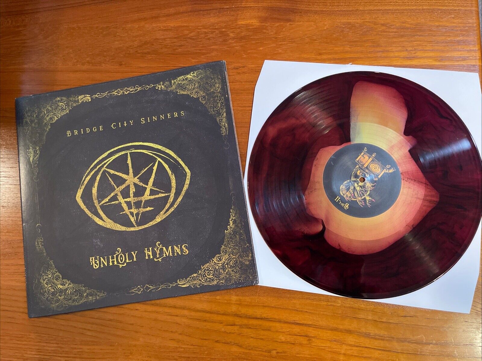 Bridge City Sinners Unholy Hymns 12" Import Two Colored Vinyl Record