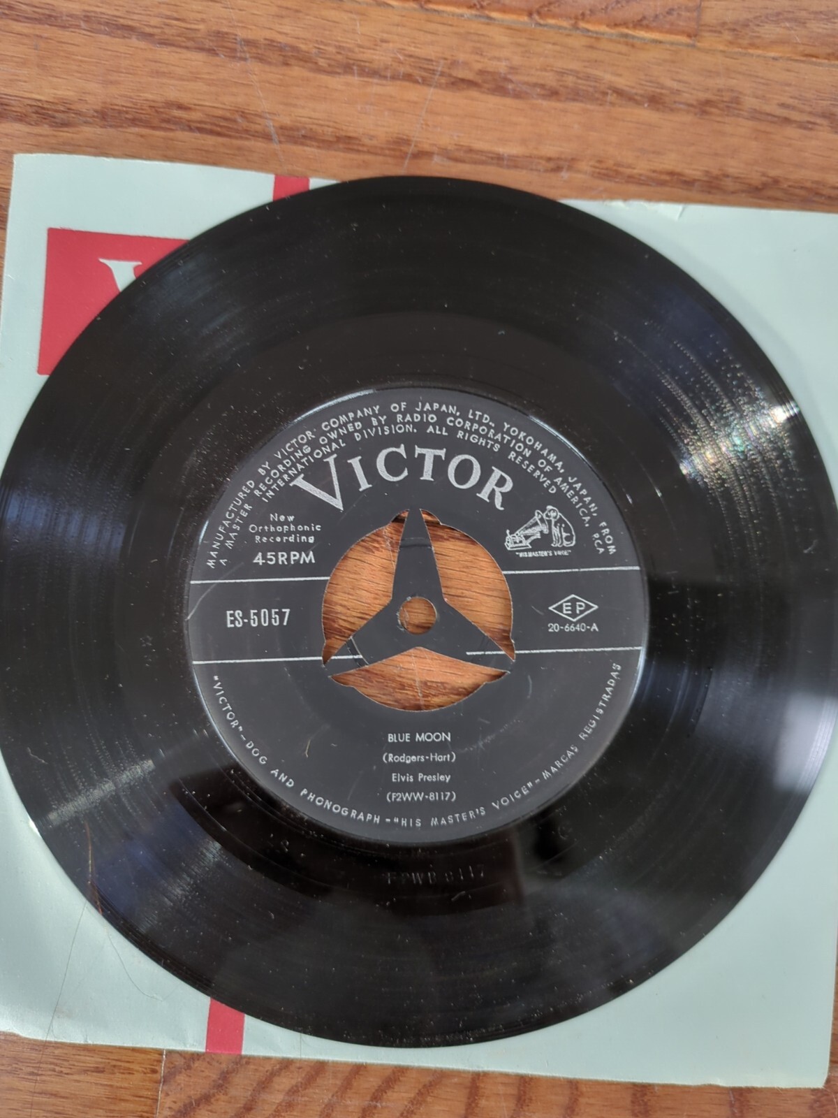 Popsike Elvis Presley Victor Don t Be Cruel Blue Moon ES 5057 Popsike Elvis Presley Victor Don t Be Cruel Blue Moon ES 5057