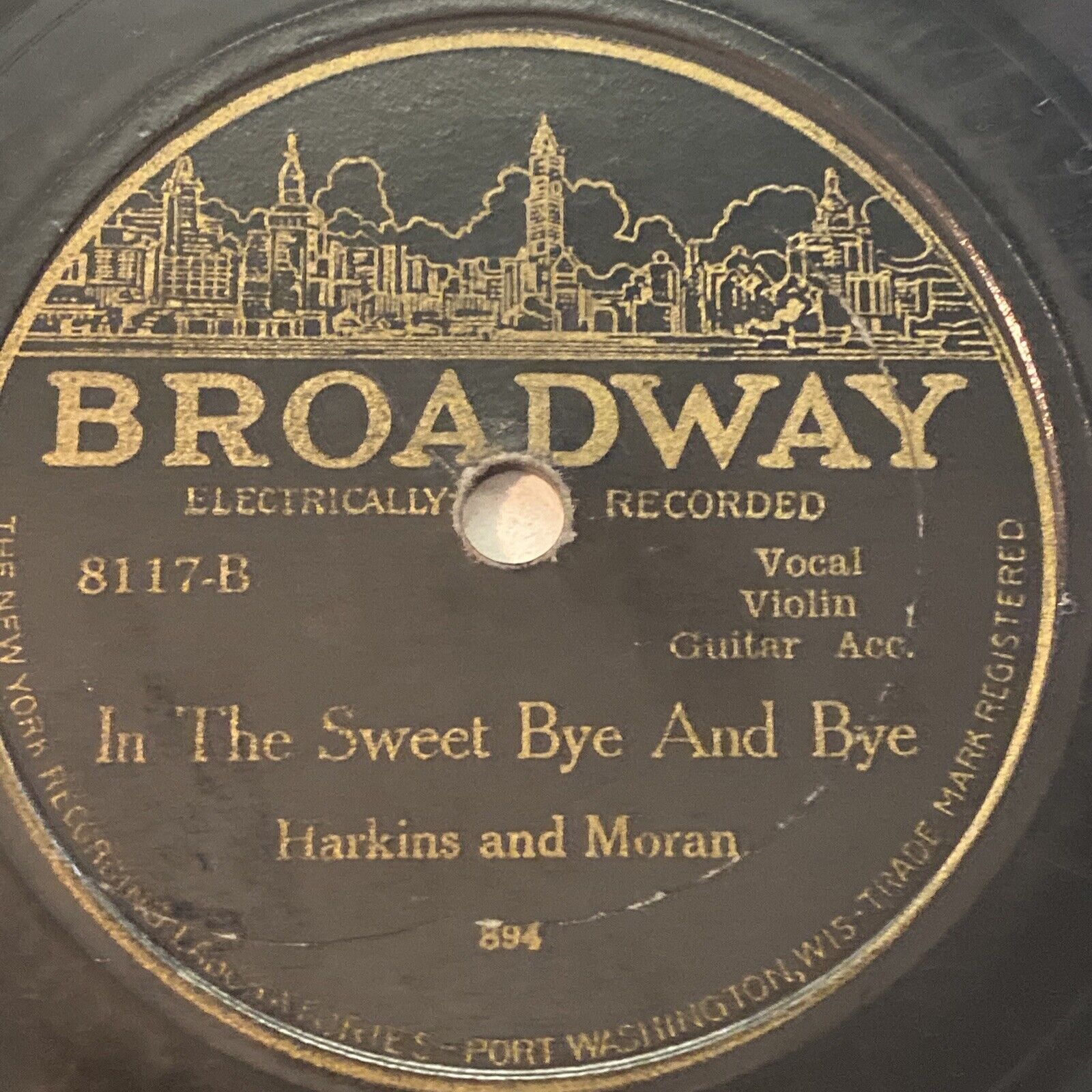 popsike.com - 1927 BLUEGRASS Sid Harkreader - Grady Moore 78 rpm ...