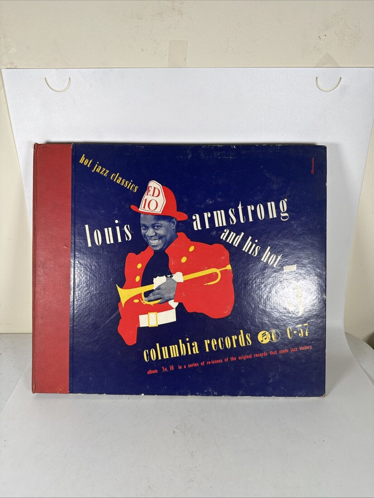 C207 Louis Armstrong And His Hot 5 Columbia C-57 Album #10 A