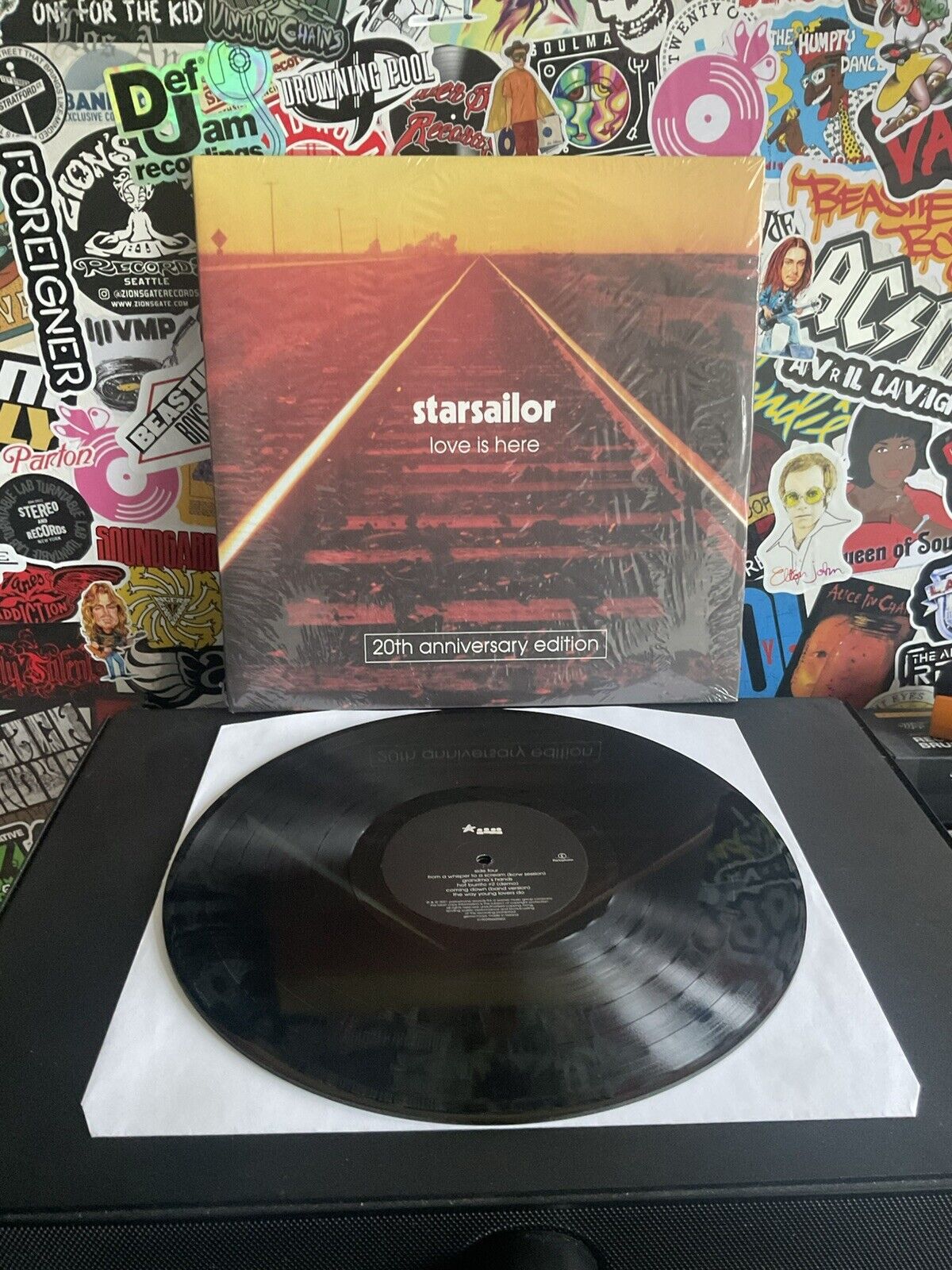 STARSAILOR Love Is Here 20TH ANNIVERSARY VG++ 2LP VINYL IN SHRINK A
