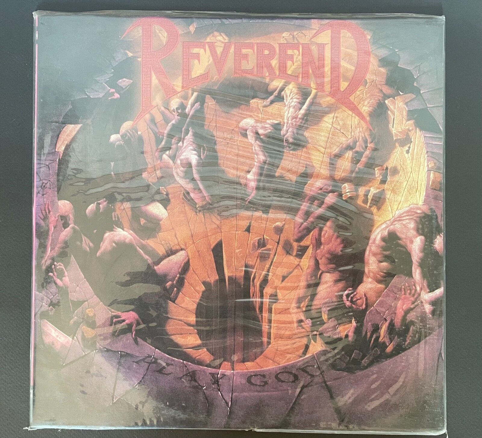 REVEREND-PLAY GOD 1991 KOREA ORIGINAL FIRST PRESS LP FACTORY SEALED A