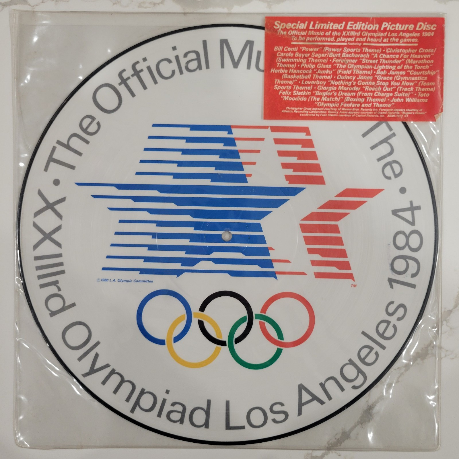The Official Music Of The XXIIIrd Olympiad - 1984 LA Olympics - Picture Disc LP
