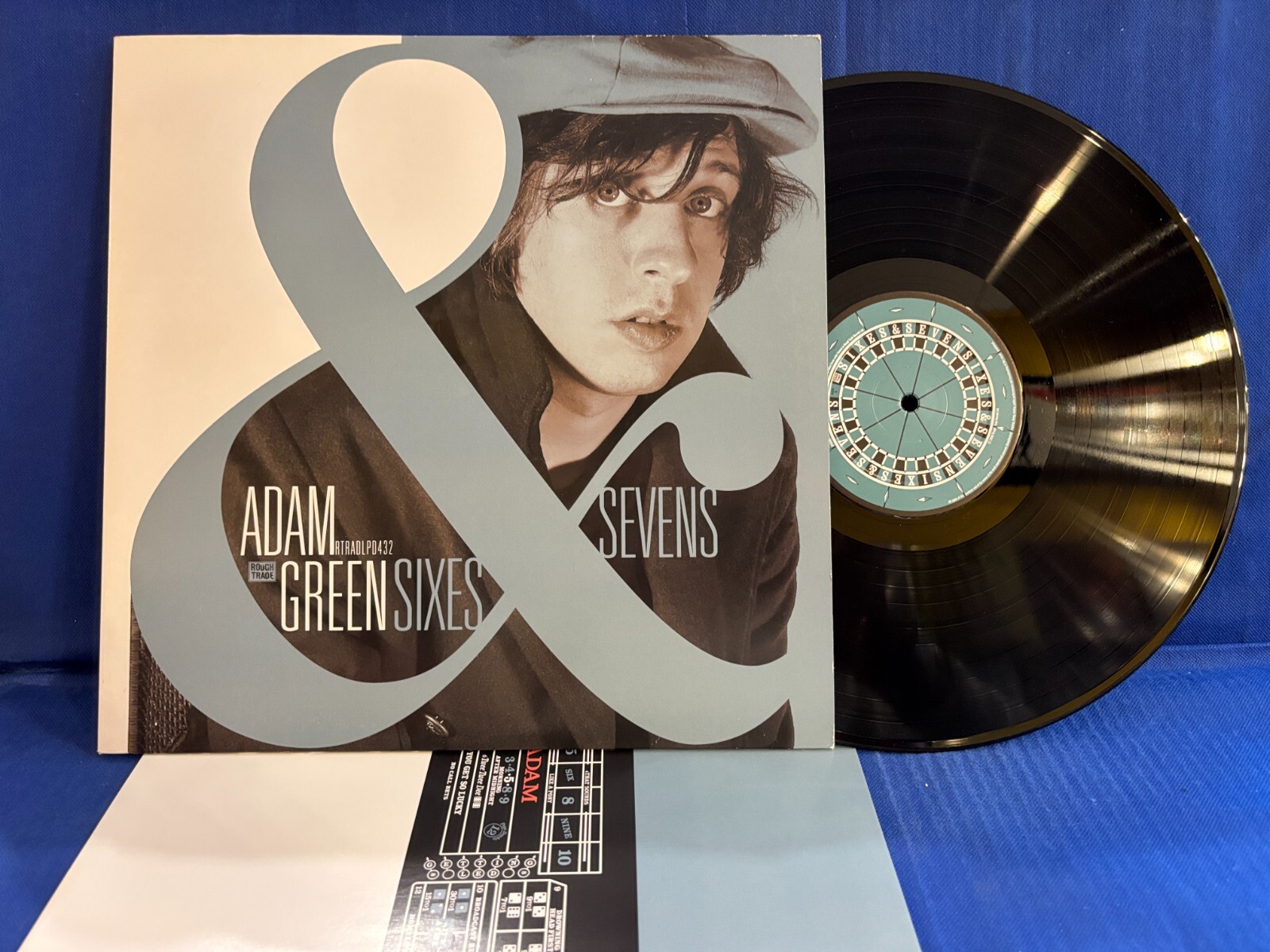 ADAM GREEN SIXESS SEVENS 2008 ROUGH TRADE. ORIGINAL UK LP NEAR MINT A
