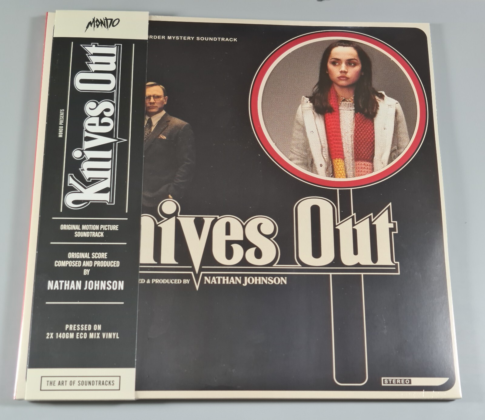 Mondo Presents - Knives Out - Limited Edition - 2 x 140g Eco Mix Vinyl - RARE A