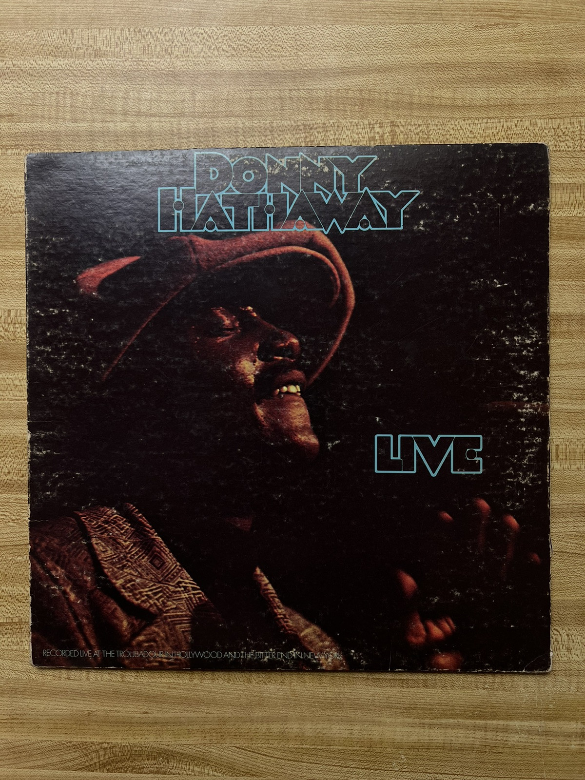 1972 Donny Hathaway Live LP SD 33-386 Yellow Atco Stereo Soul Funk Vinyl A