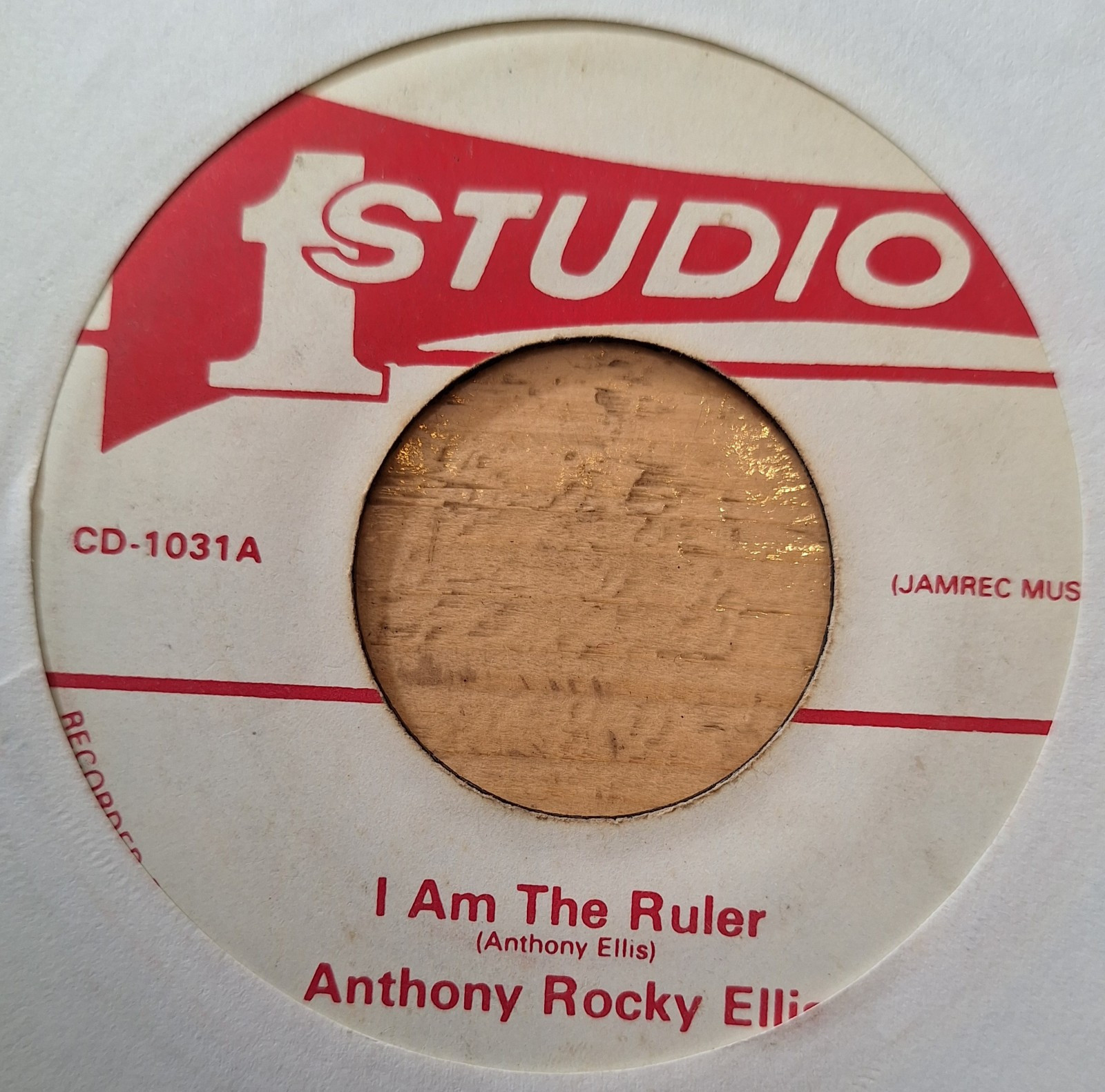 popsike.com - ANTHONY ROCKY ELLIS I am the ruler / Ruler version Studio ...