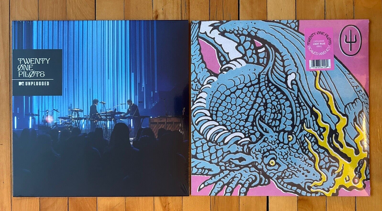 Popsike Twenty One Pilots Vinyl Mtv Unplugged Blue Scaled And