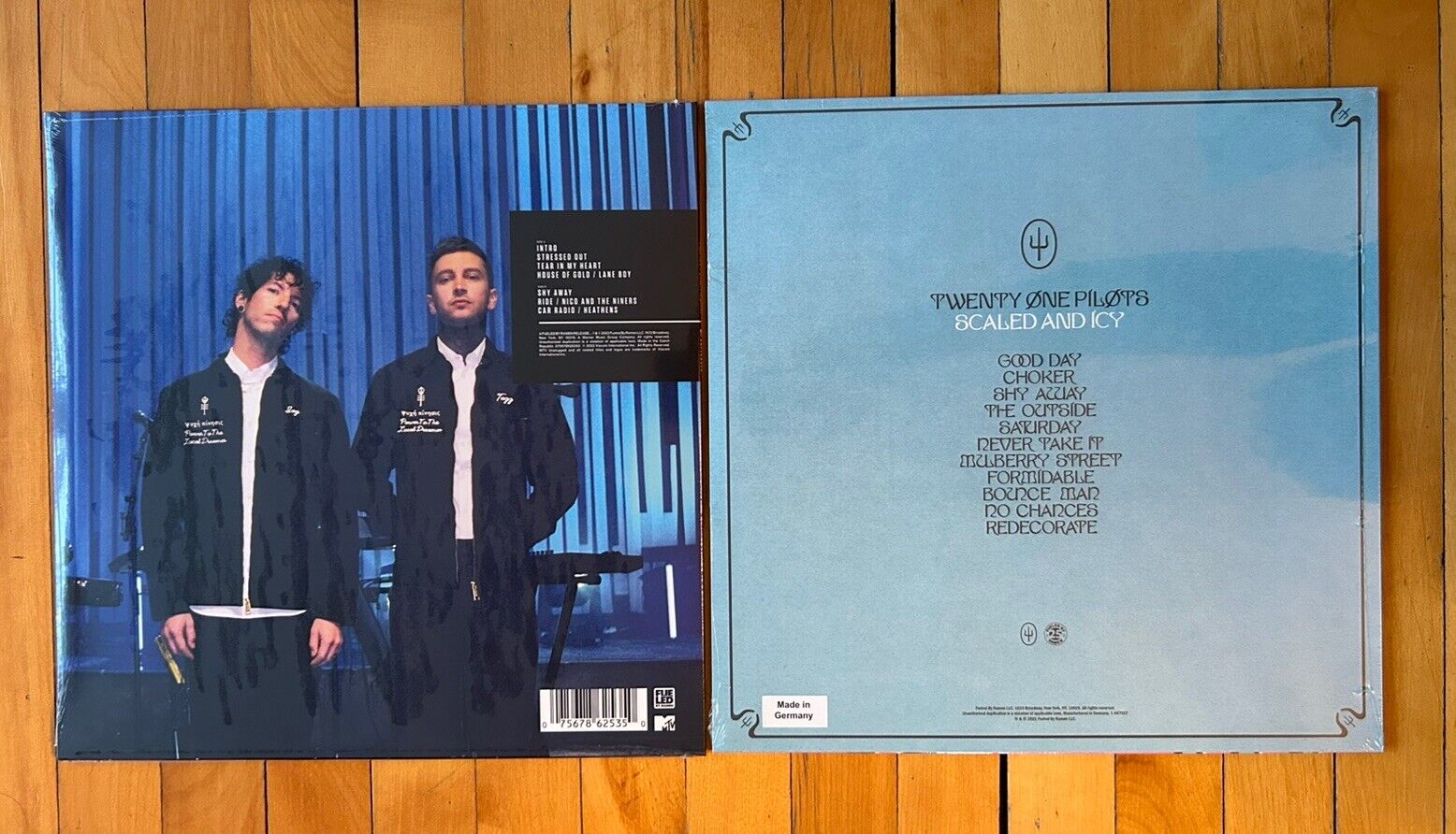 Popsike Twenty One Pilots Vinyl Mtv Unplugged Blue Scaled And