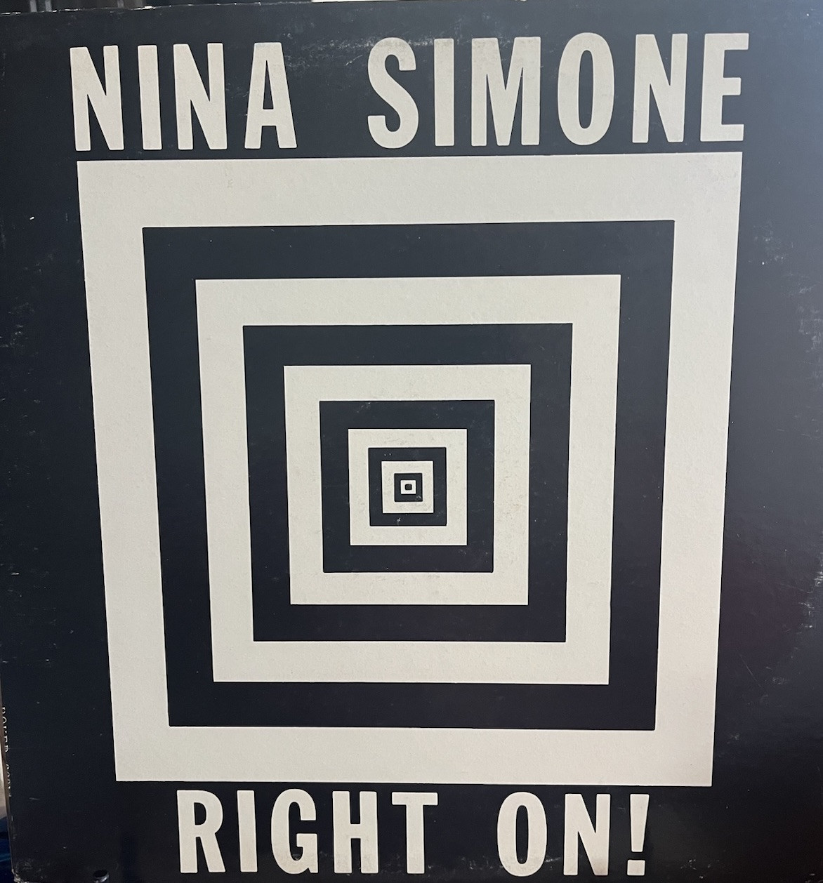 Nina Simone Right On LP 1972 Roker 6001 First Pressing Live Montreux Fantastic A