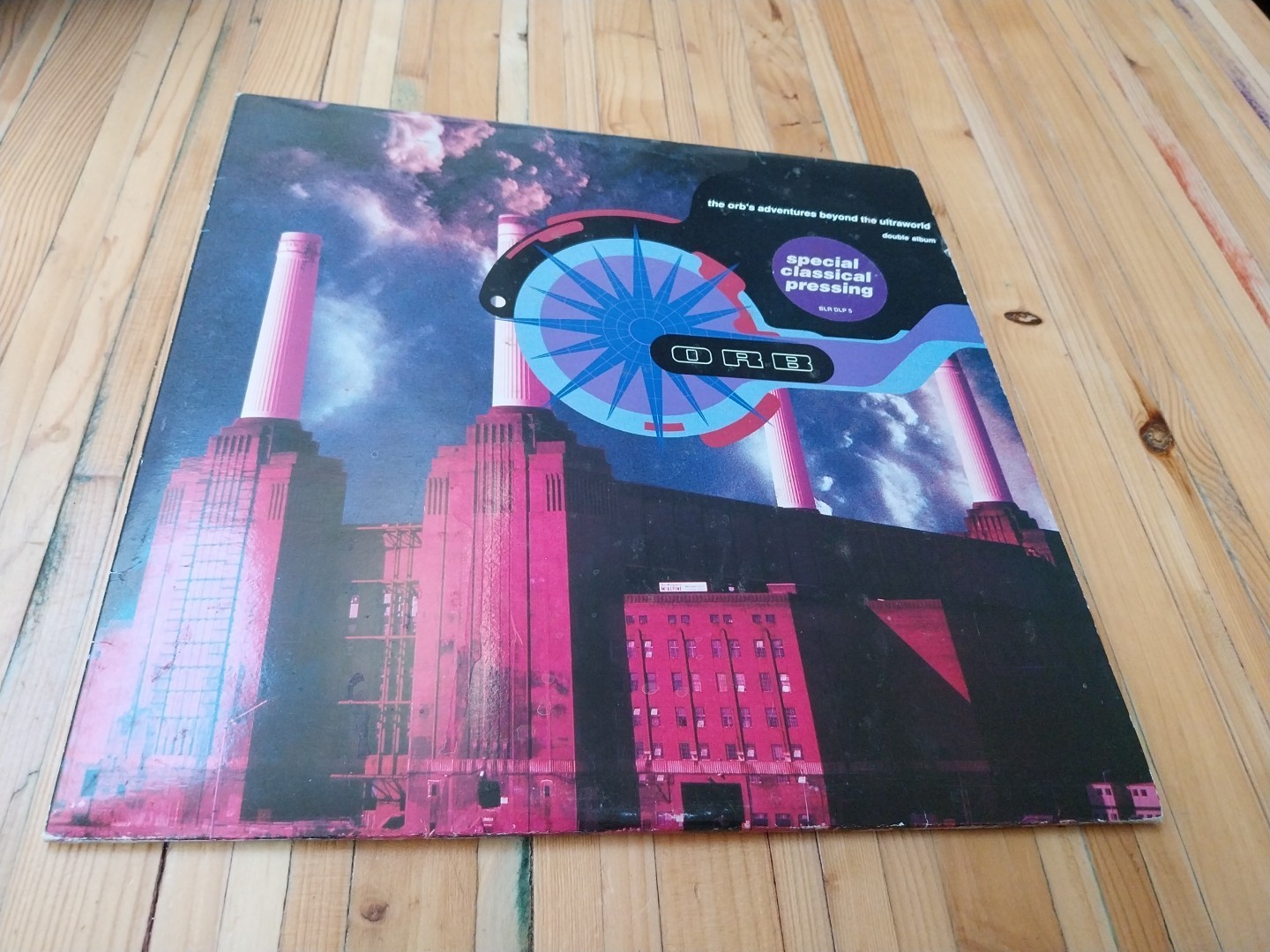 The Orb Adventures Beyond The Ultraworld - 2xVinyl LP Album 1991-Classical Press A