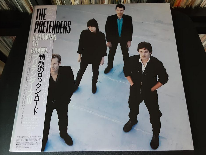 The Pretenders Learning To Crawl Japan 25PP-111 OBI Play Tested EX+ NM- A