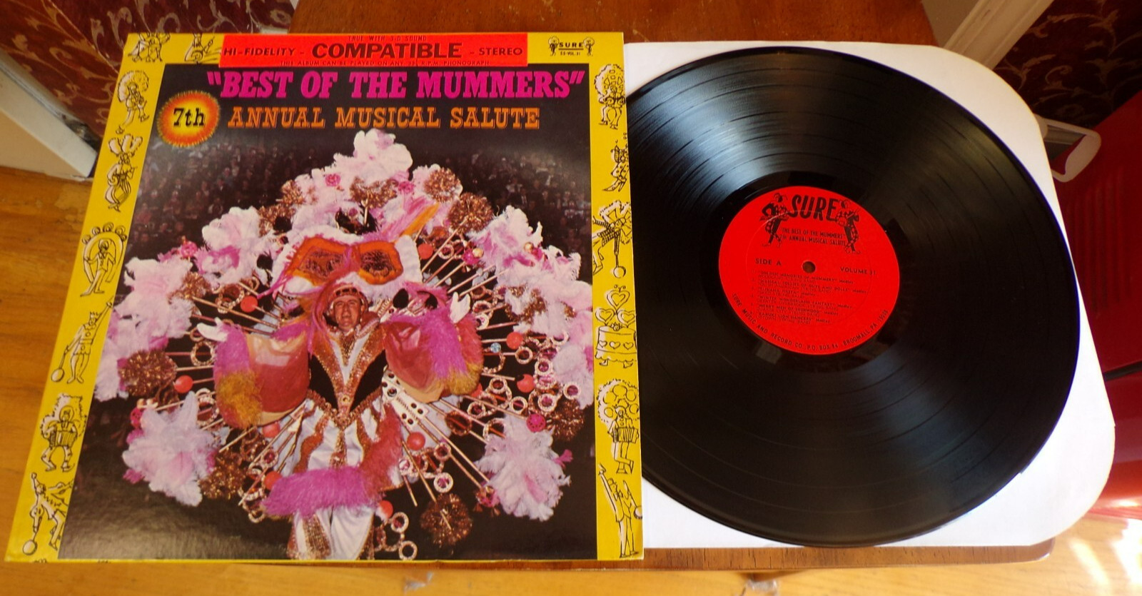 Best Of The Mummers 7th Annual Musical Salute 1968 LP A