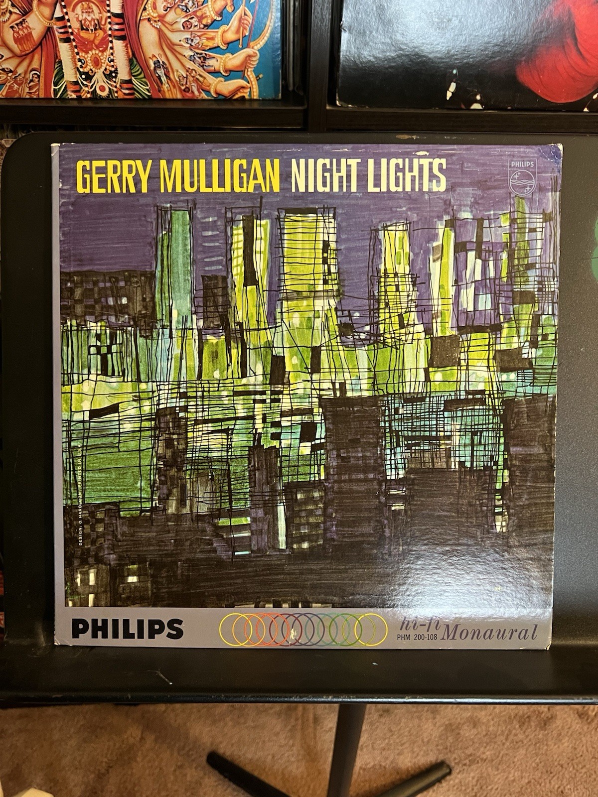Gerry Mulligan Night Lights OG Mono A
