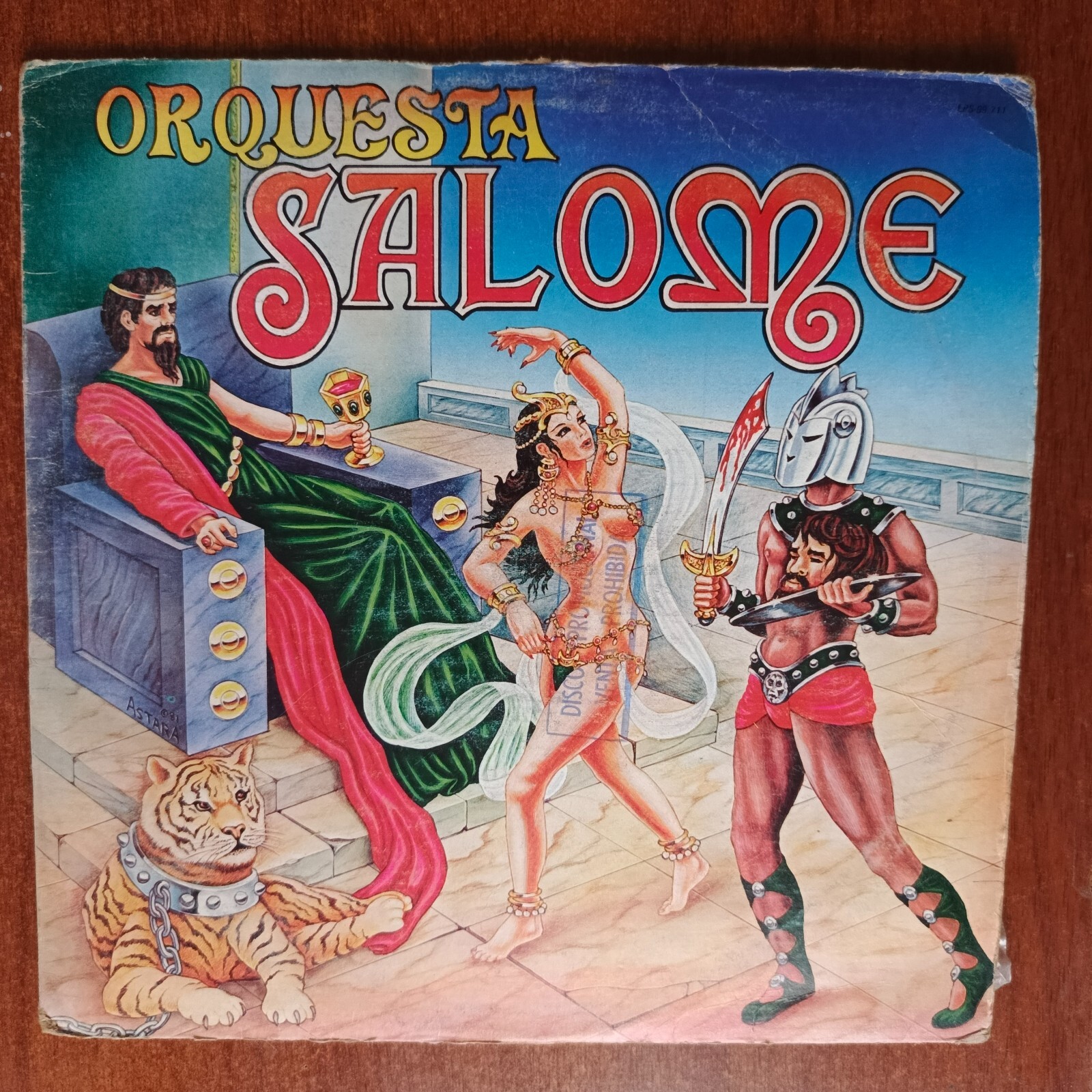 Orquesta Salome [1983] Vinyl LP Latin Guaguanco Salsa Fania Records A