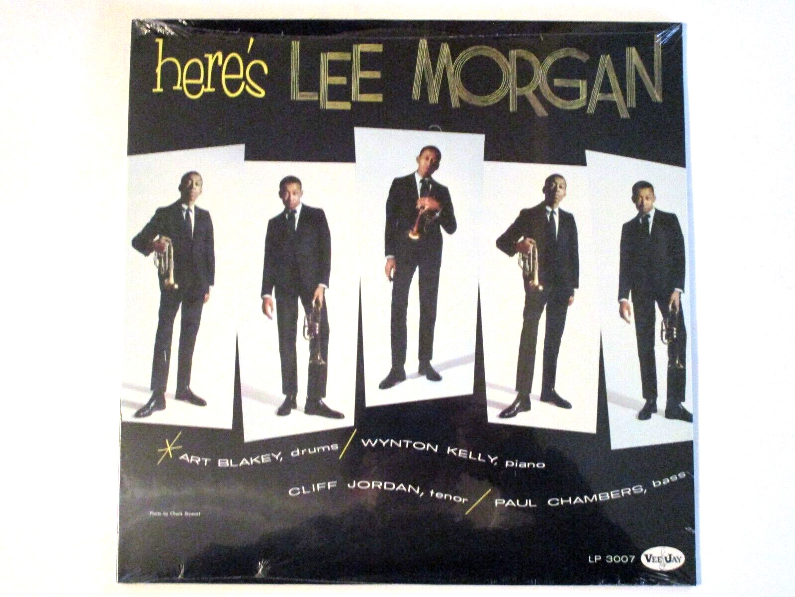 LEE MORGAN HERE'S LEE MORGAN LP SEALED VEE JAY JAZZ VINYL A