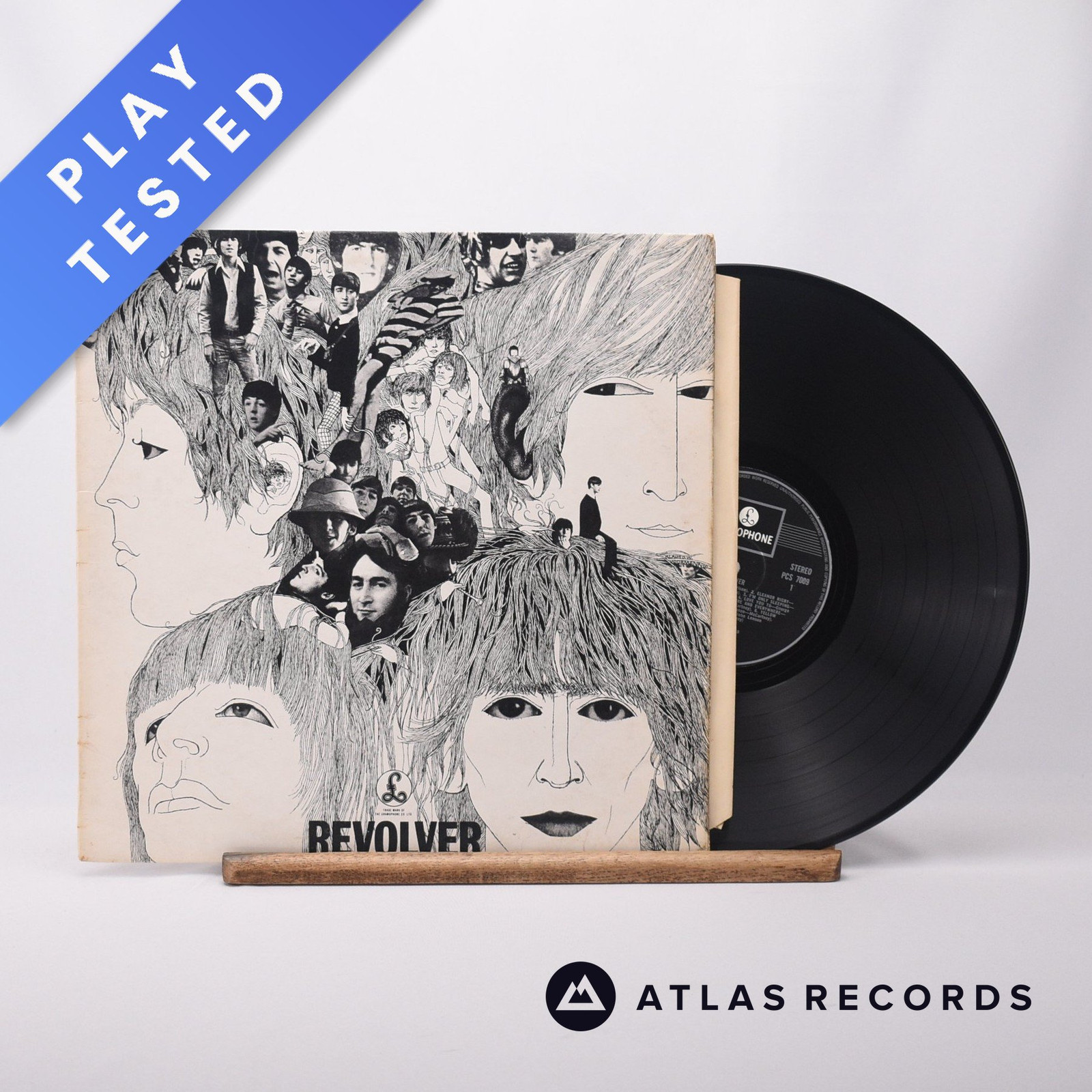 The Beatles Revolver -1 -1 Repress Stereo LP Album Vinyl Record - VG+/VG+ A