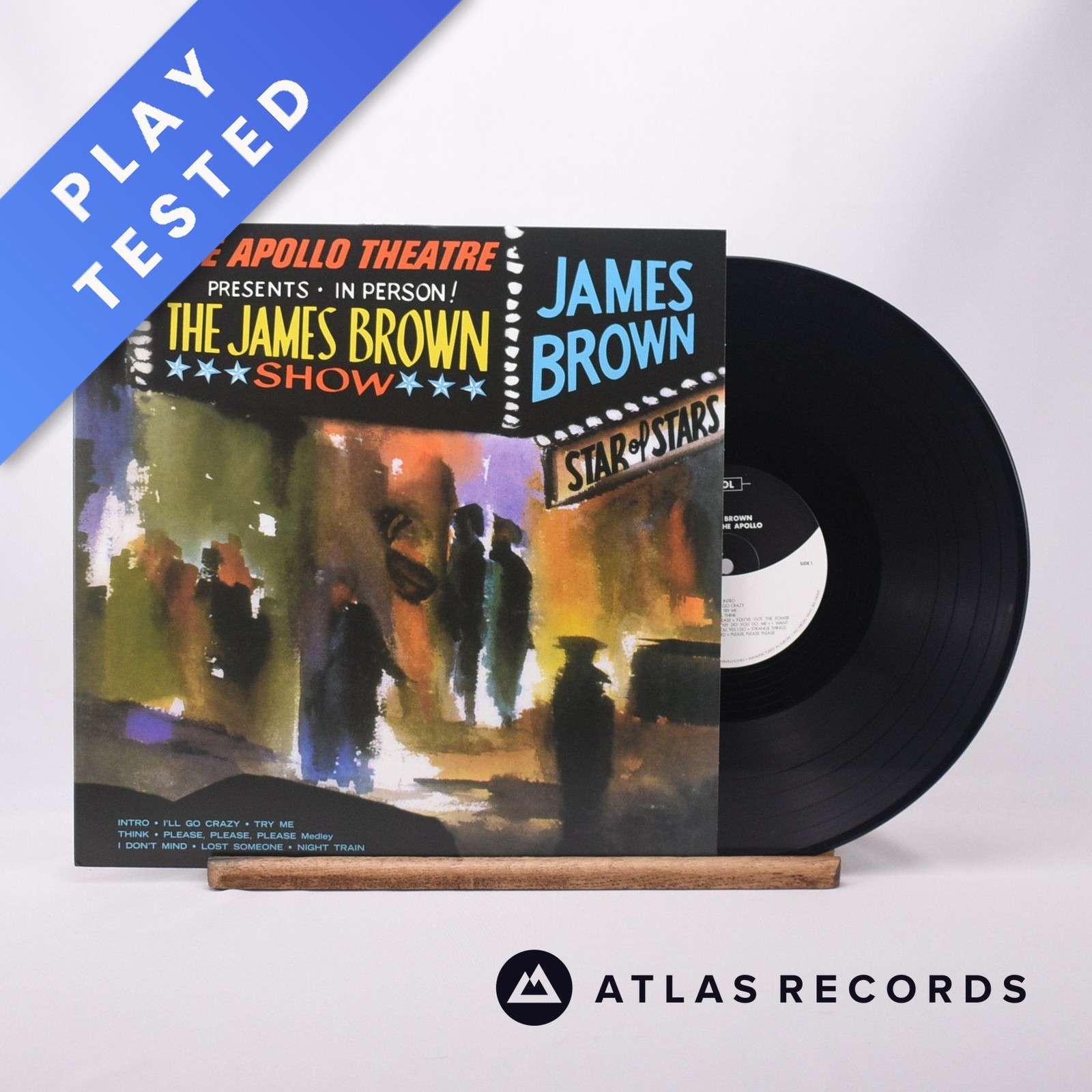 James Brown Live At The Apollo 180G Reissue LP Album Vinyl Record - EX/NM A