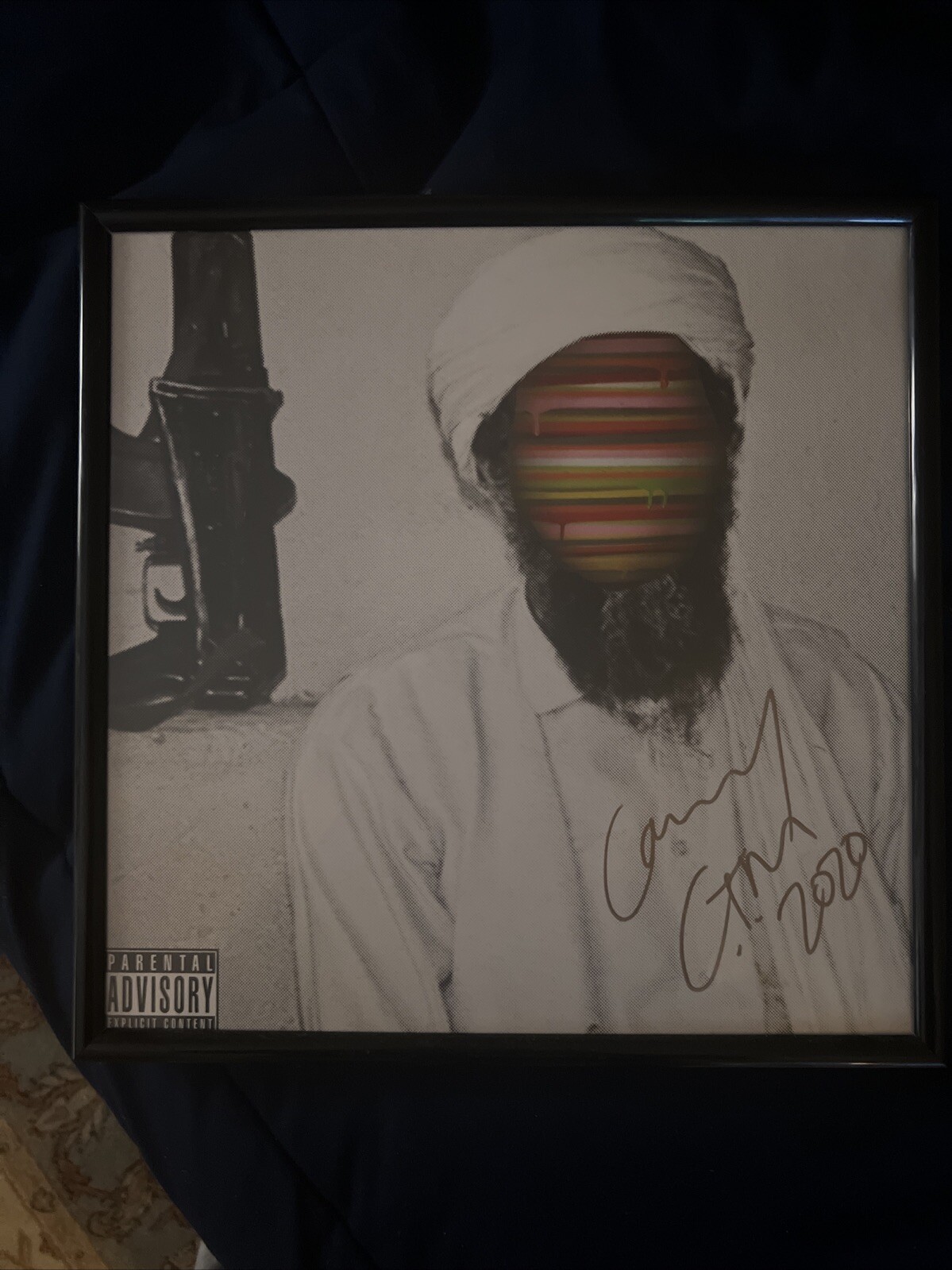 Conway the machine- &ldquo;GOAT&rdquo; Autographed Daupe Silver Vinyl A