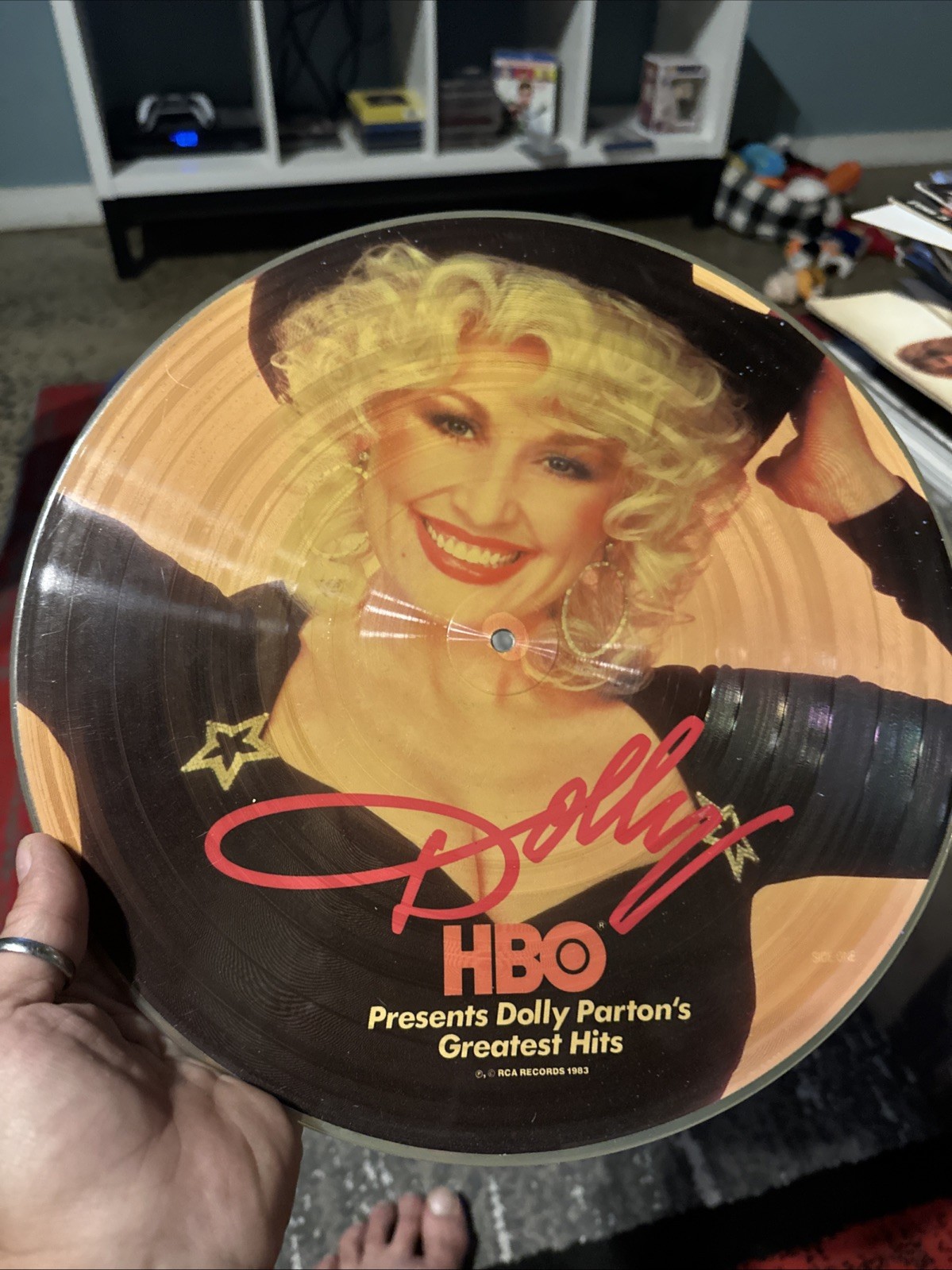 Dolly Parton - HBO Presents Dolly Parton's Greatest Hits - 1983 - Picture Disc A