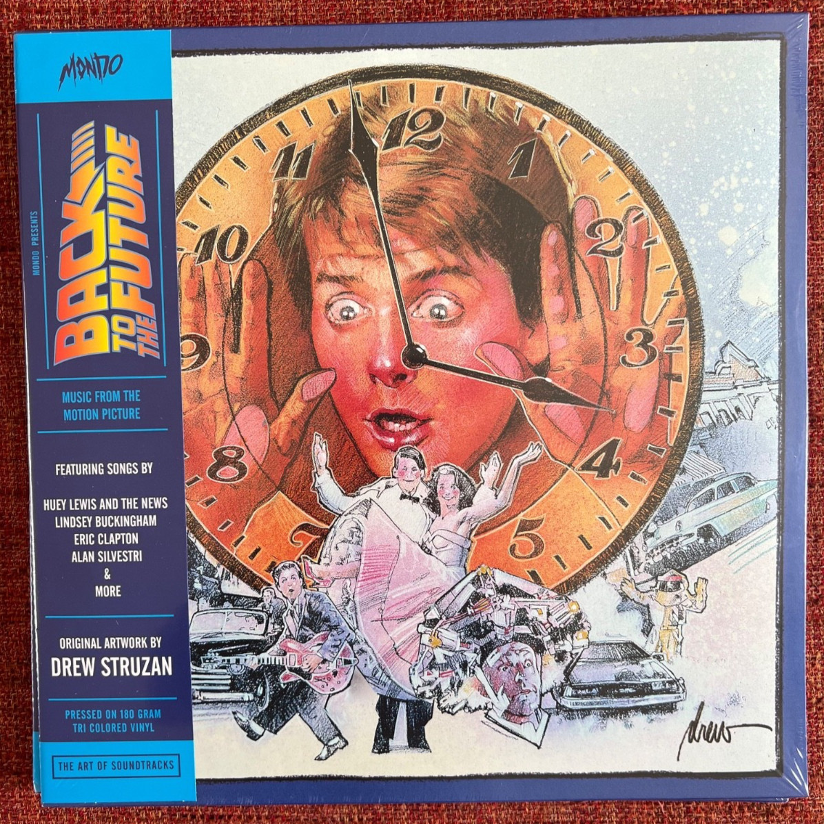 BACK TO THE FUTURE (MONDO SOUNDTRACK) [TRI-COLOUR VINYL] NEW & SEALED A