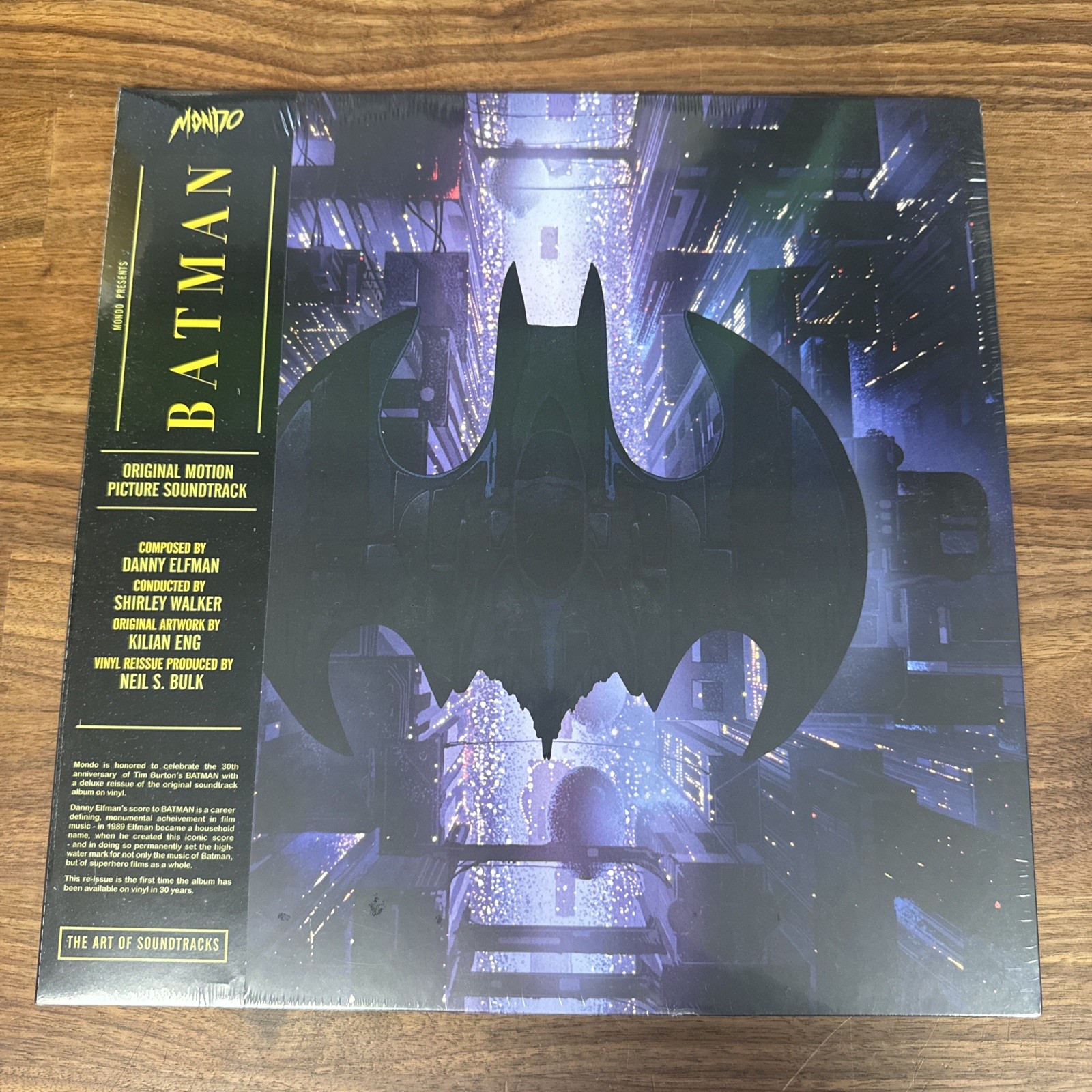 Batman (Original Motion Picture Score) by Danny Elfman (Record, 2019) New Sealed A