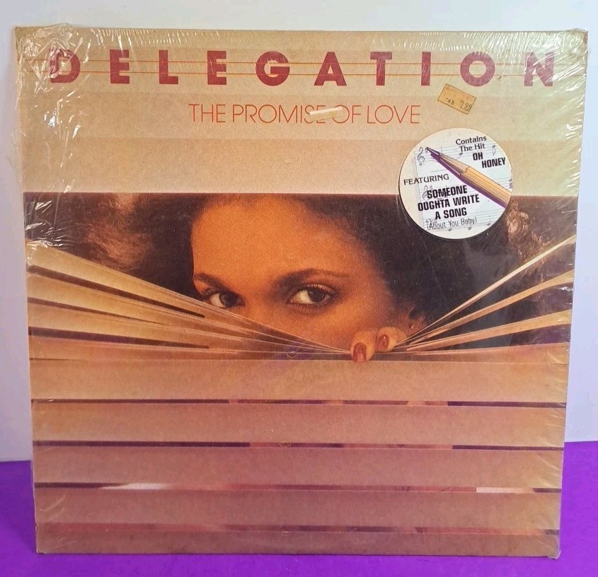 Delegation The Promise of Love LP Vinyl 1977 NEW A
