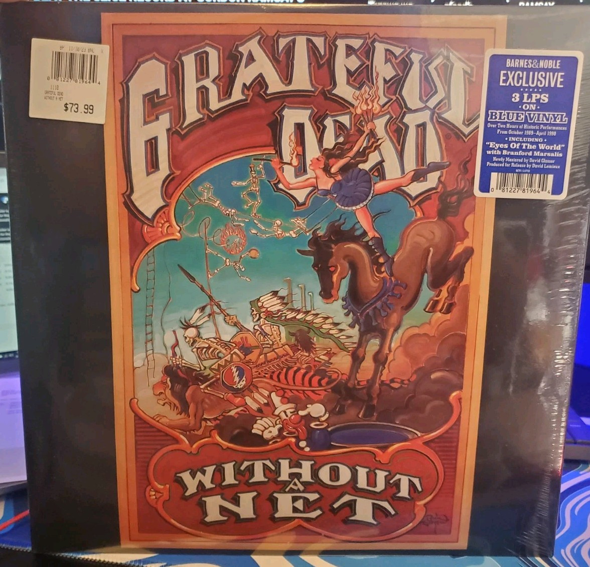 The Grateful Dead Without a Net B&N Exclusive Blue
