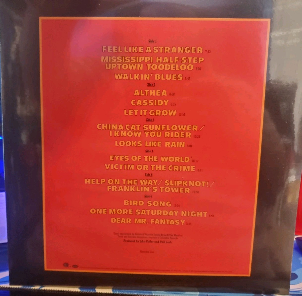 The Grateful Dead Without a Net B&N Exclusive Blue