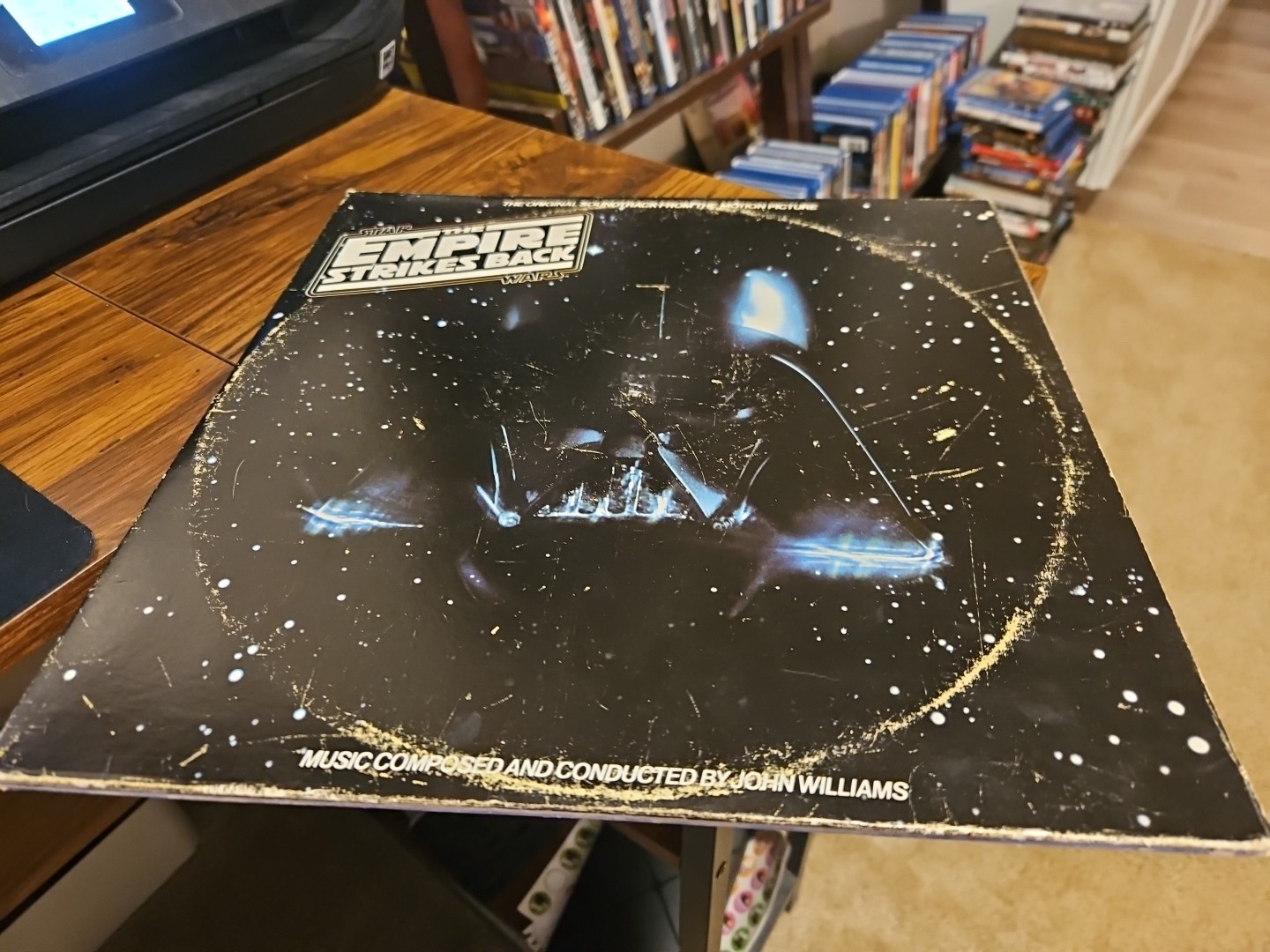 Star Wars the Empire Strikes Back Soundtrack 1980 2 LP Vinyl A