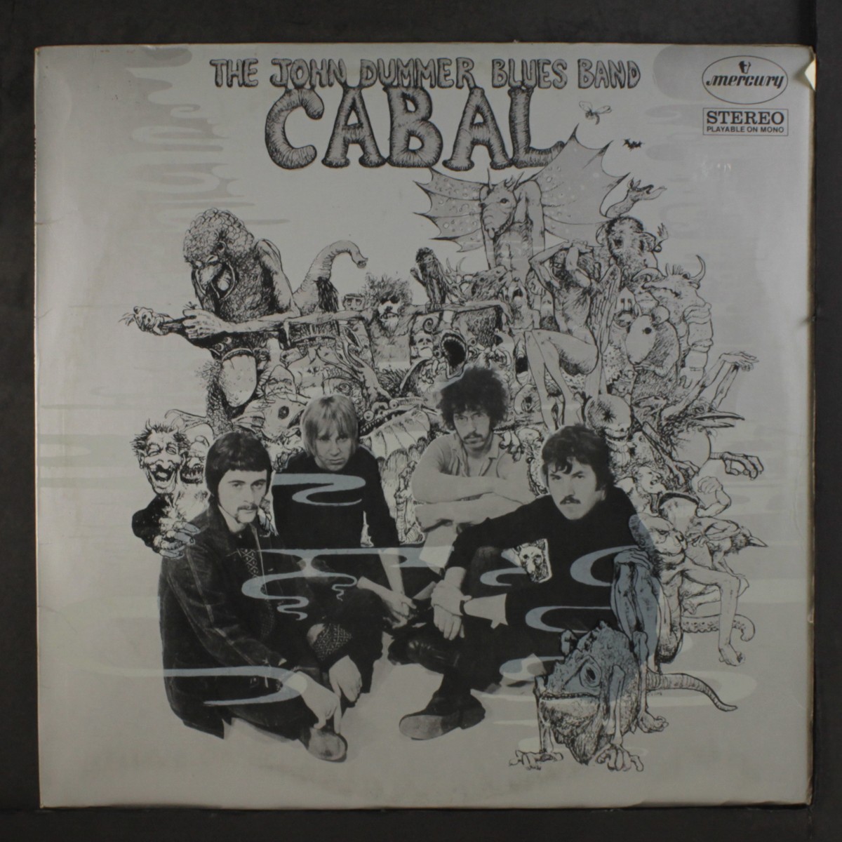 JOHN DUMMER BLUES BAND: cabal MERCURY 12" LP 33 RPM UK A