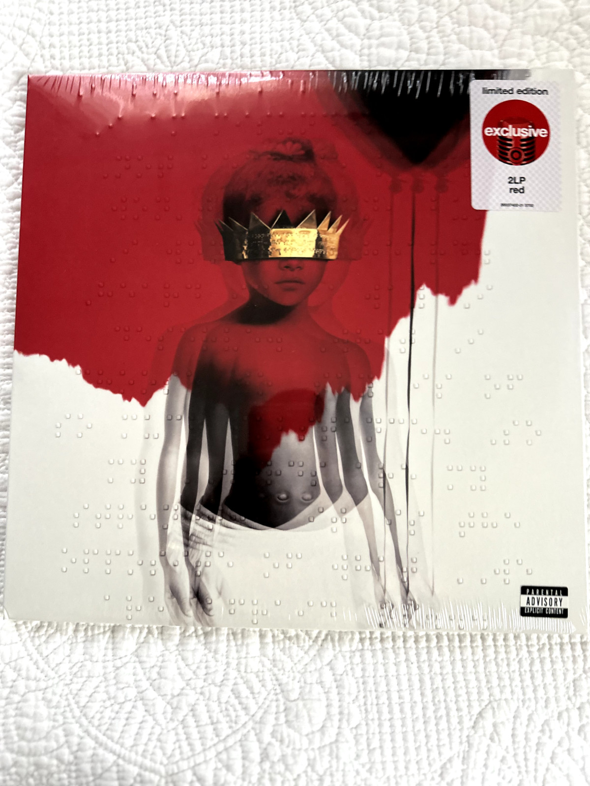 Rihanna ANTI (Red Translucent) Target Exclusive 2LP Vinyl SEALED