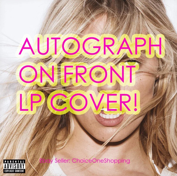 AUTOGRAPHED SIGNED FRONT LP COVER Renee Rapp Bite Me Vinyl LP Barnes & Noble