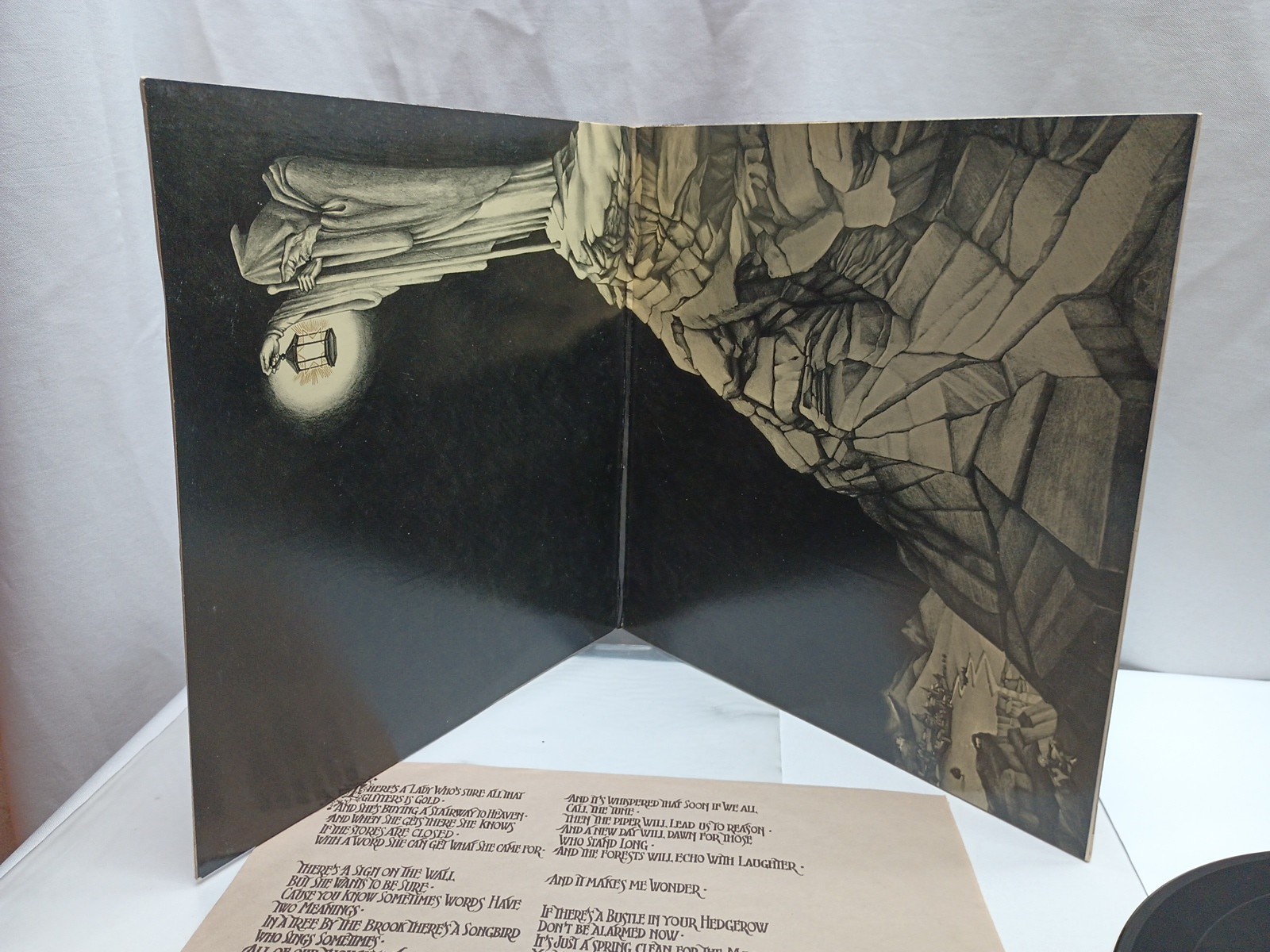 popsike.com - Led Zeppelin 4 IV Untitled Original 1971 Press Vinyl ...