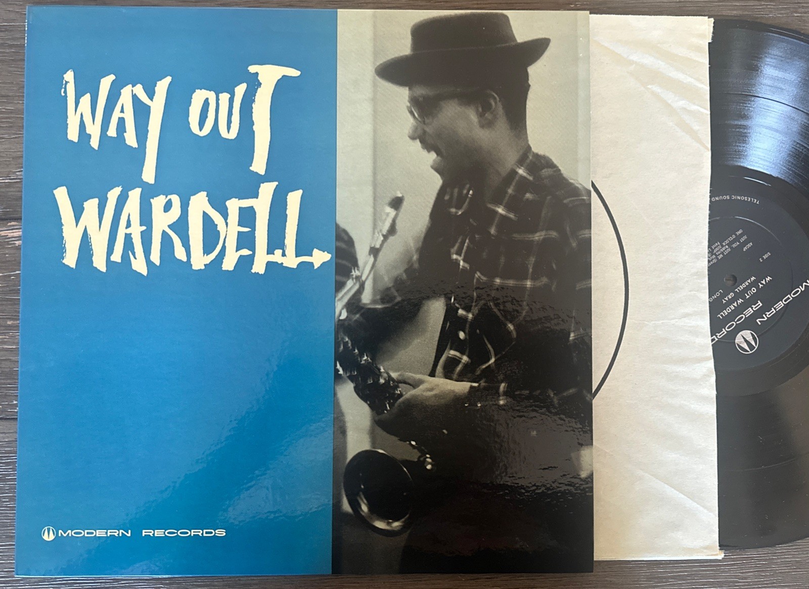 Wardell Gray Way Outlp 1st DG Modern lbl Howard McGhee TECTRON Jazz 1956
