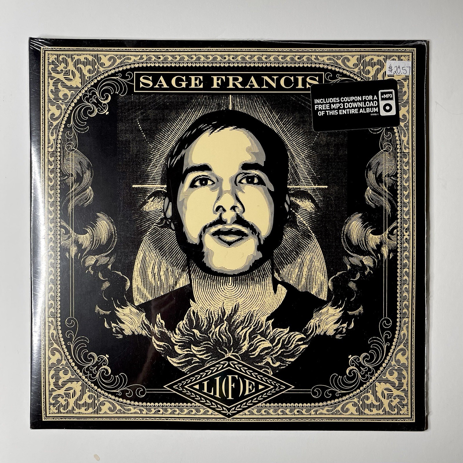 Sage Francis &mdash; Life (Vinyl Double LP 2010, ANTI 87011-1) A