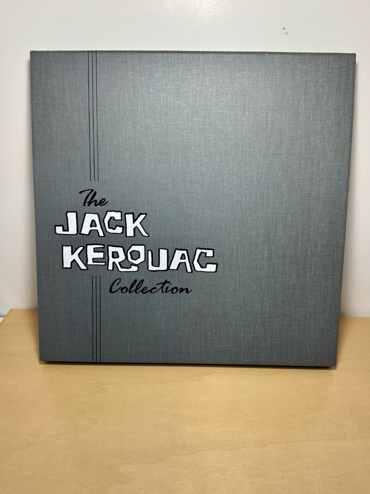 JACK KEROUAC THE COMPLETE RECORDED WORKS 4LP BOX SET WITH