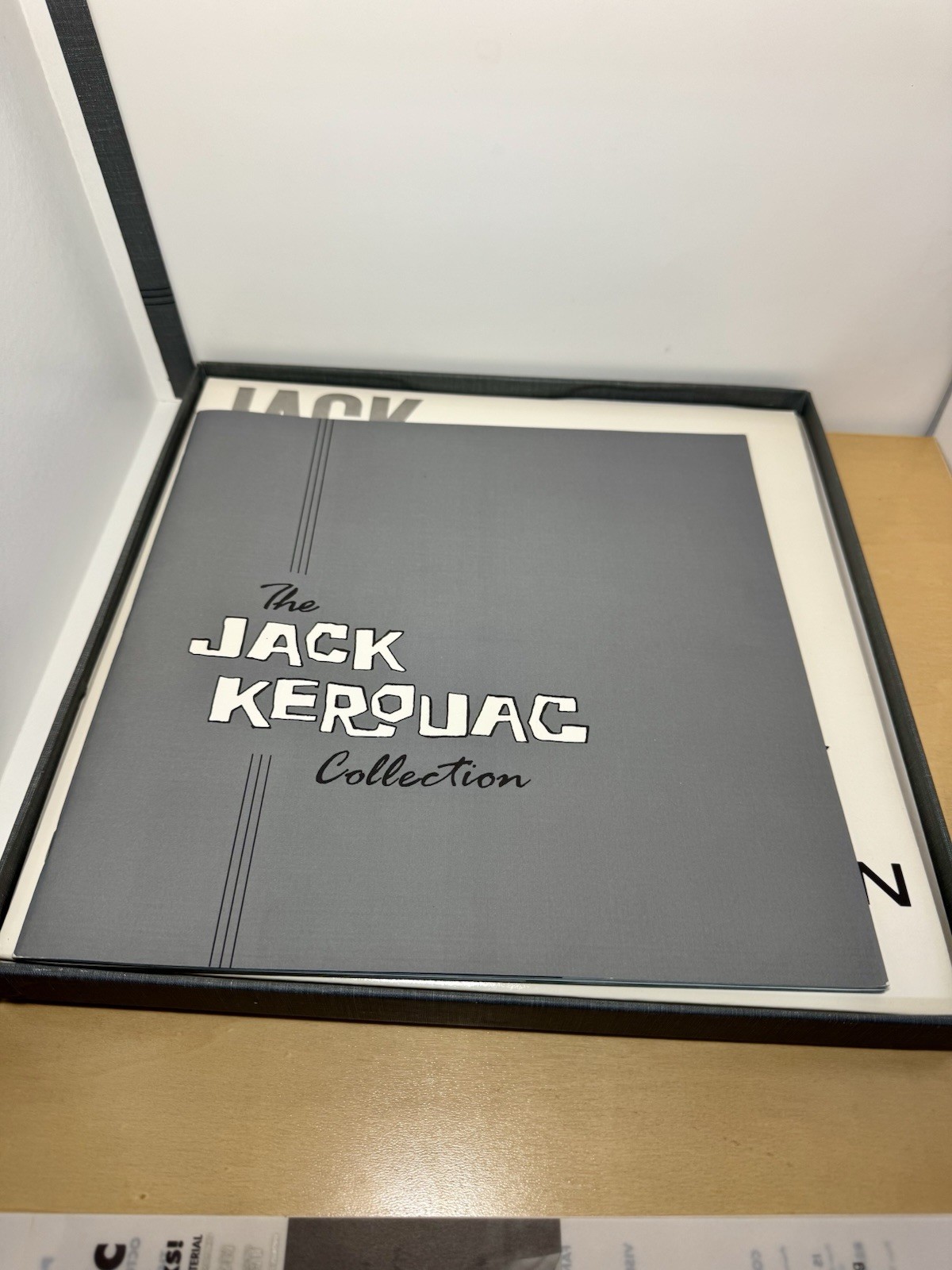 JACK KEROUAC THE COMPLETE RECORDED WORKS 4LP BOX SET WITH