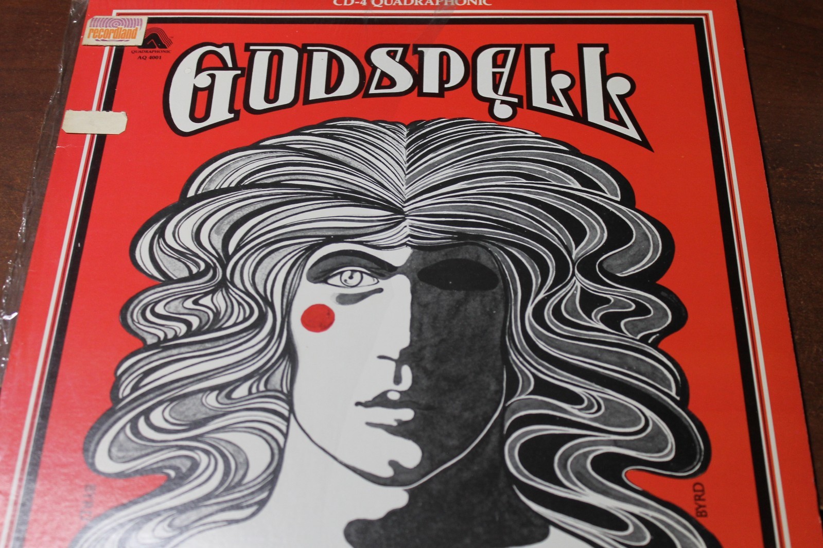 GODSPELL 4 CHANNEL DISCRETE QUADRAPHONIC DISC RECORD ALBUM A