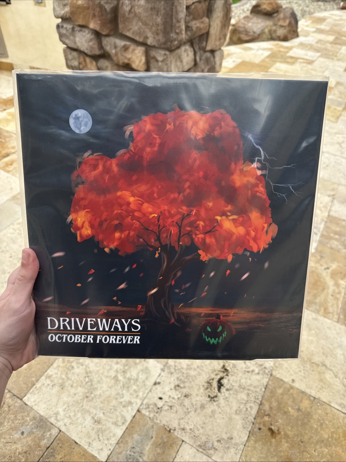 Driveways - October Forever Vinyl Orange/Blue Splatter LP A