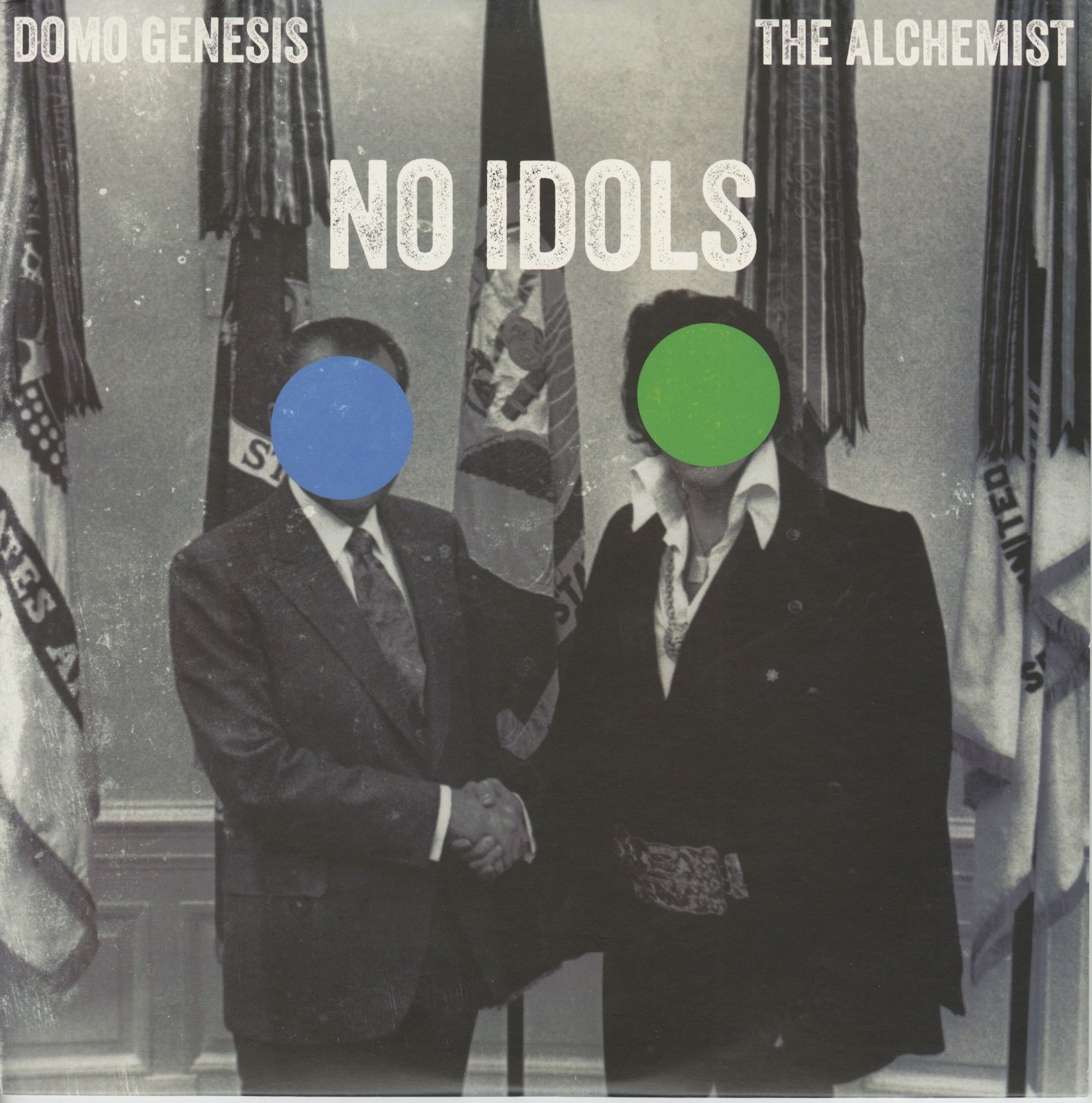 DOMO GENESIS & ALCHEMIST- NO IDOLS....LTD ED NUMBERED LP A