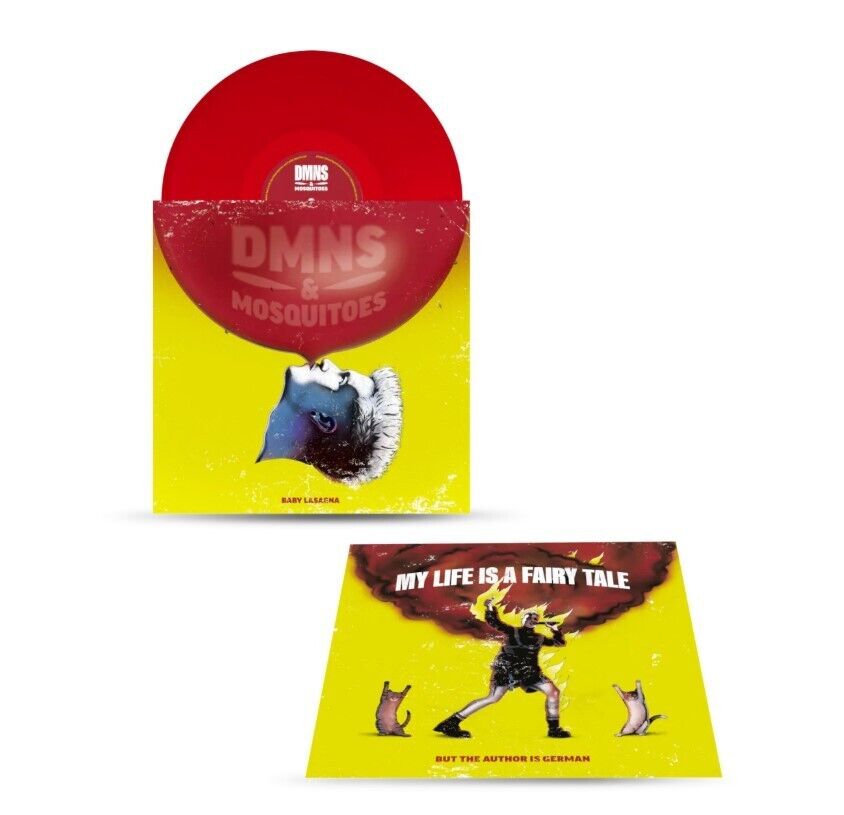 Baby Lasagna | DMNS & MOSQUITOES | Limited Red Vinyl +Signed Art Print | Neu OVP