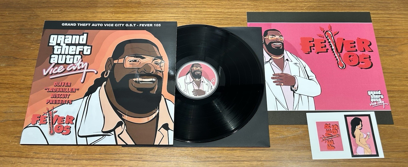 Grand Theft Auto Vice City Soundtrack Vinyl New Condition NOT MOONSHAKE A