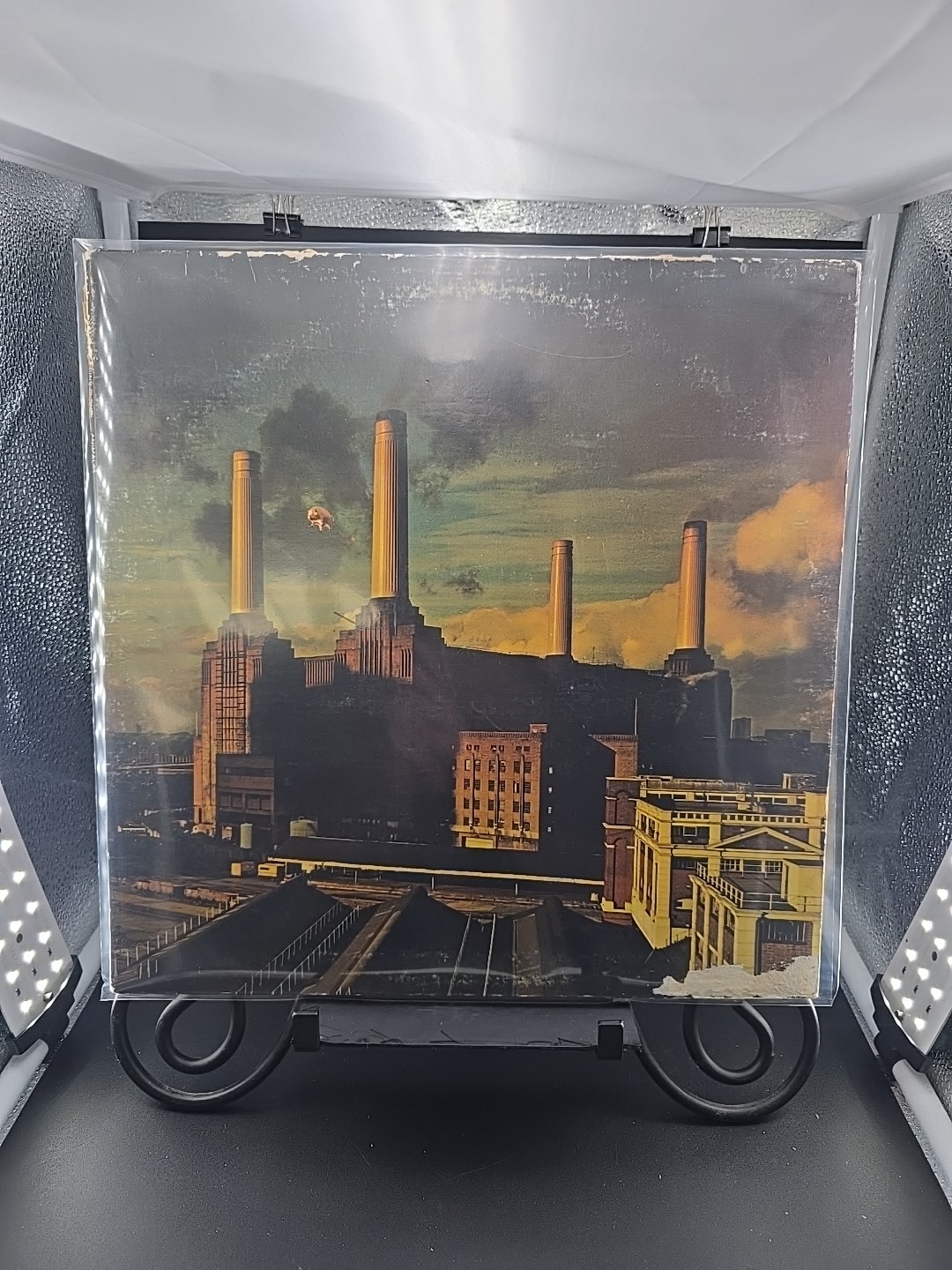 PINK FLOYD ANIMALS LP COLUMBIA RECORDS GATEFOLD 1977 Terre Haute Press VG+/worn A