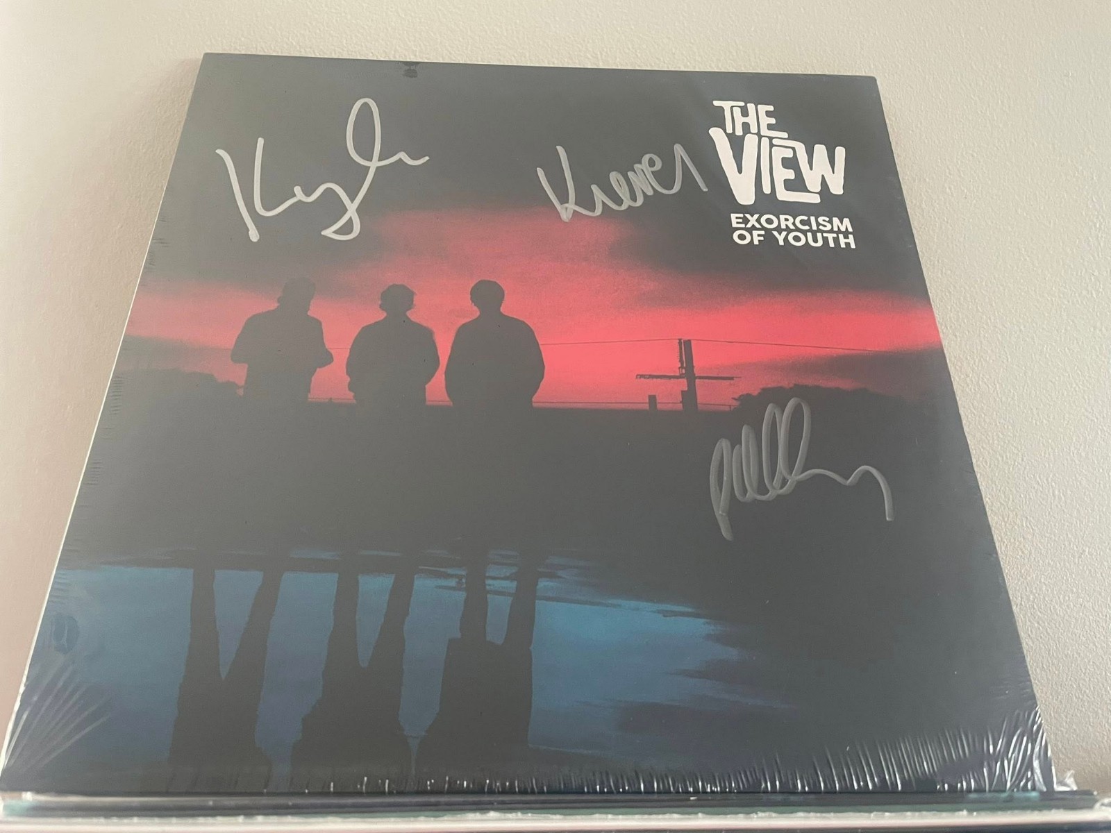 The View &ndash; Exorcism Of Youth Signed White Vinyl LP Sealed