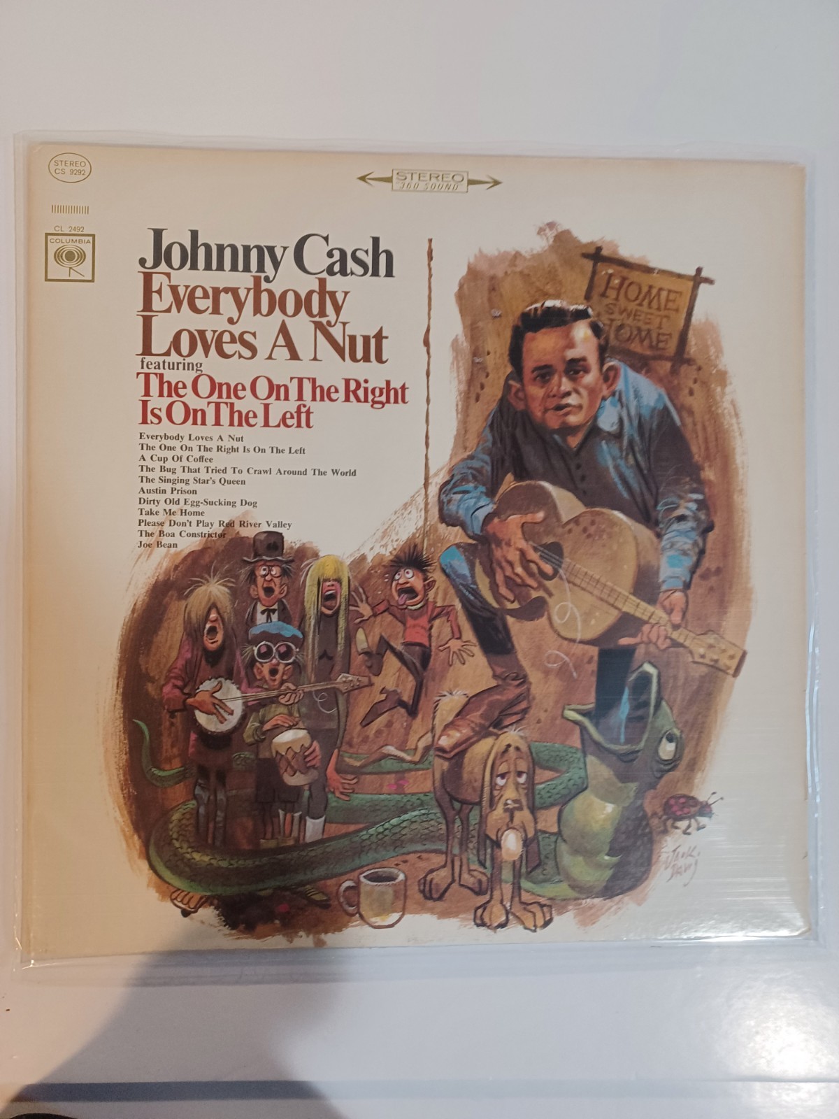 Johnny Cash - Everybody Loves A Nut 1966 LP, Columbia &ndash; CS 9292 CND C A