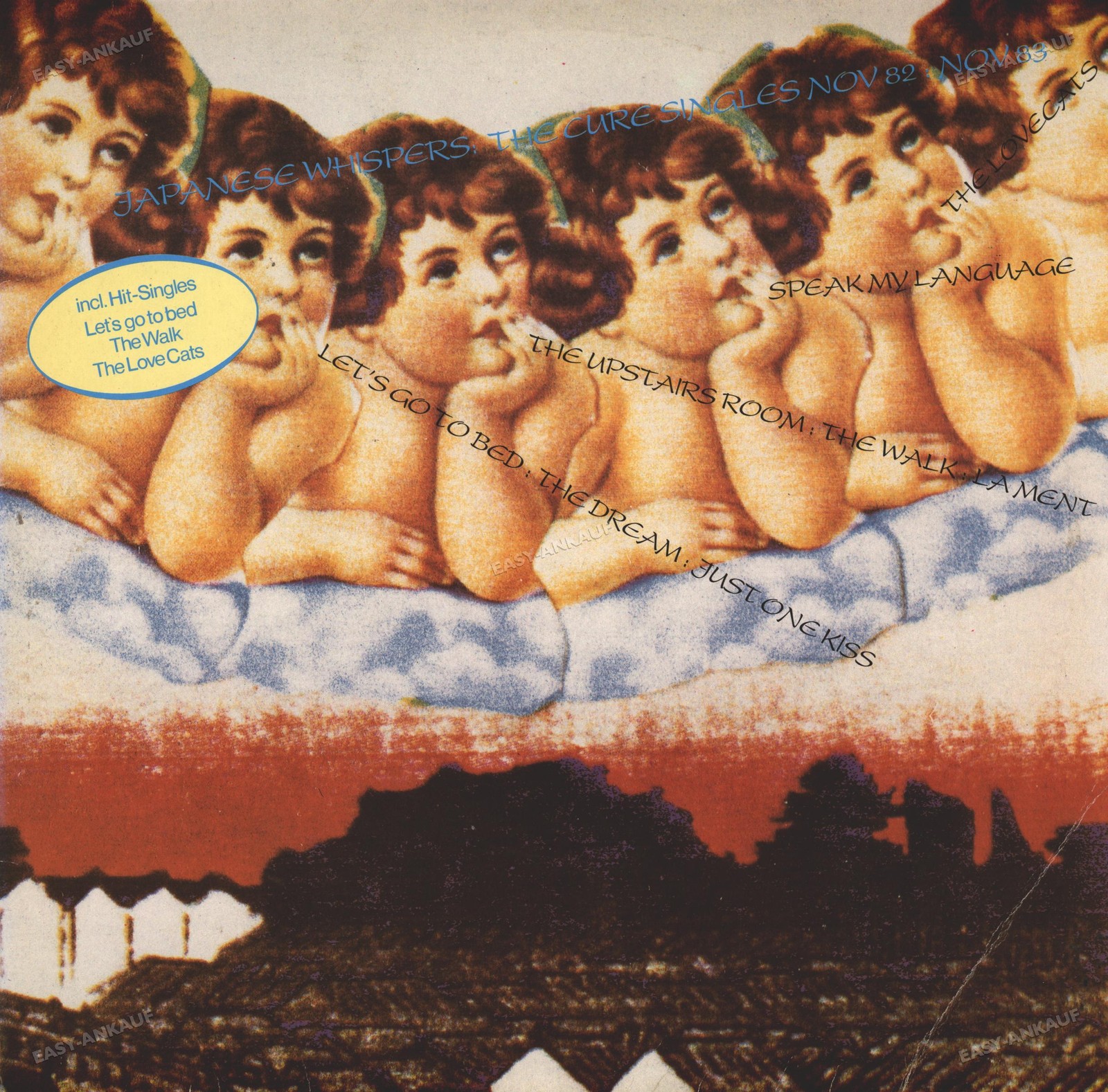 The Cure - Japanese Whispers (The Singles Nov 82 : Nov 83) GER LP 1983 OIS . A