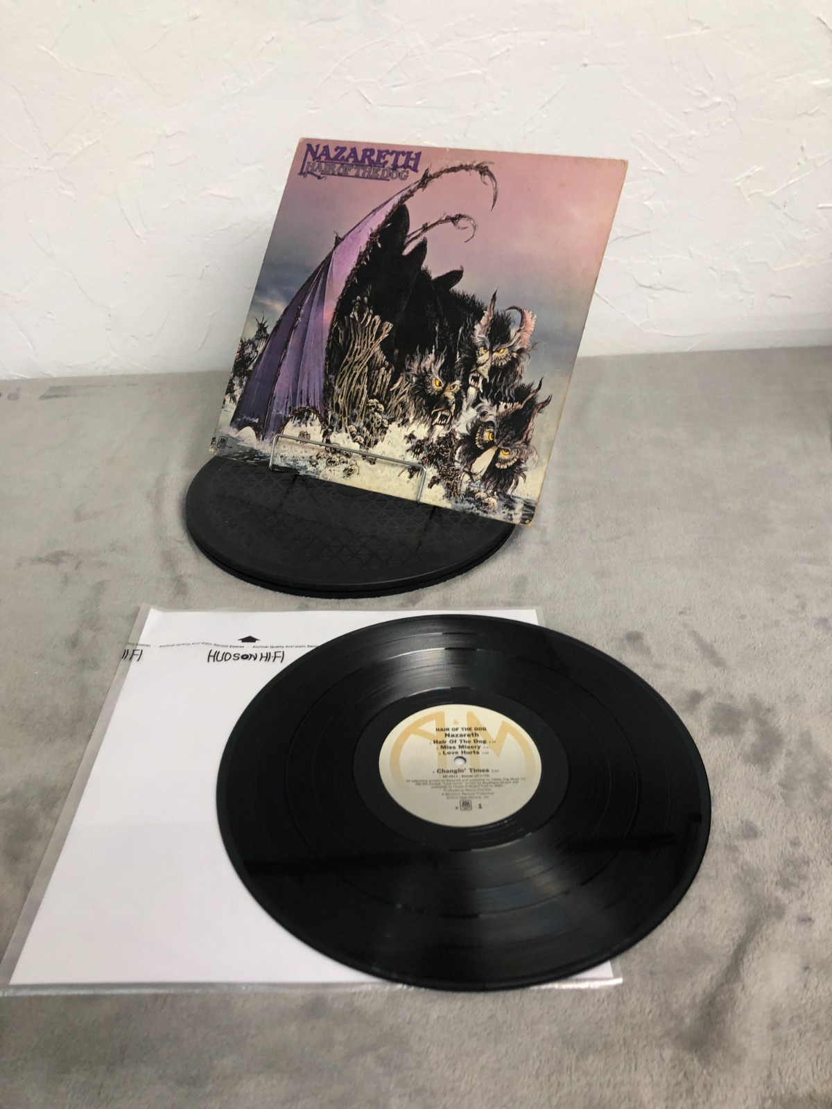 NAZARETH - HAIR OF THE DOG 1975 Vinyl LP Record A & M Records SP-4511 (RK241) A