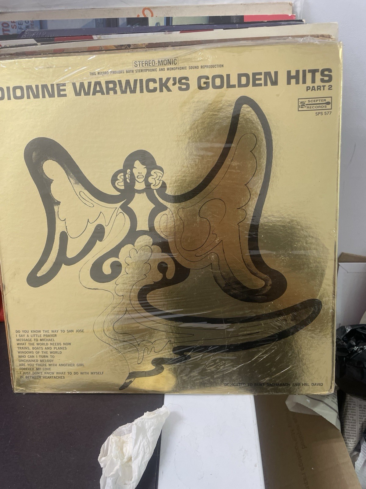 Dionne Warwick Golden Hits Part 2 LP Sealed New Original Record A