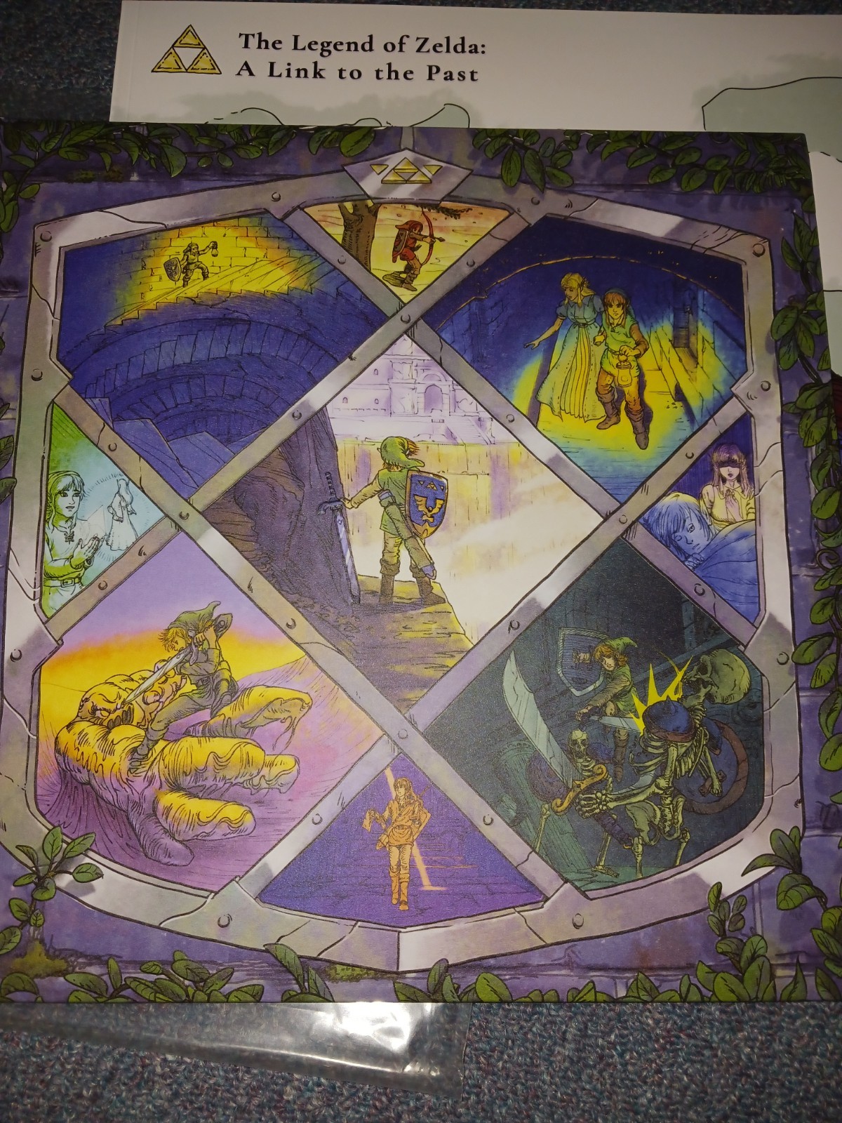 Legend of Zelda A Link to the Past Vinyl Soundtrack SNES Record 2 LP A